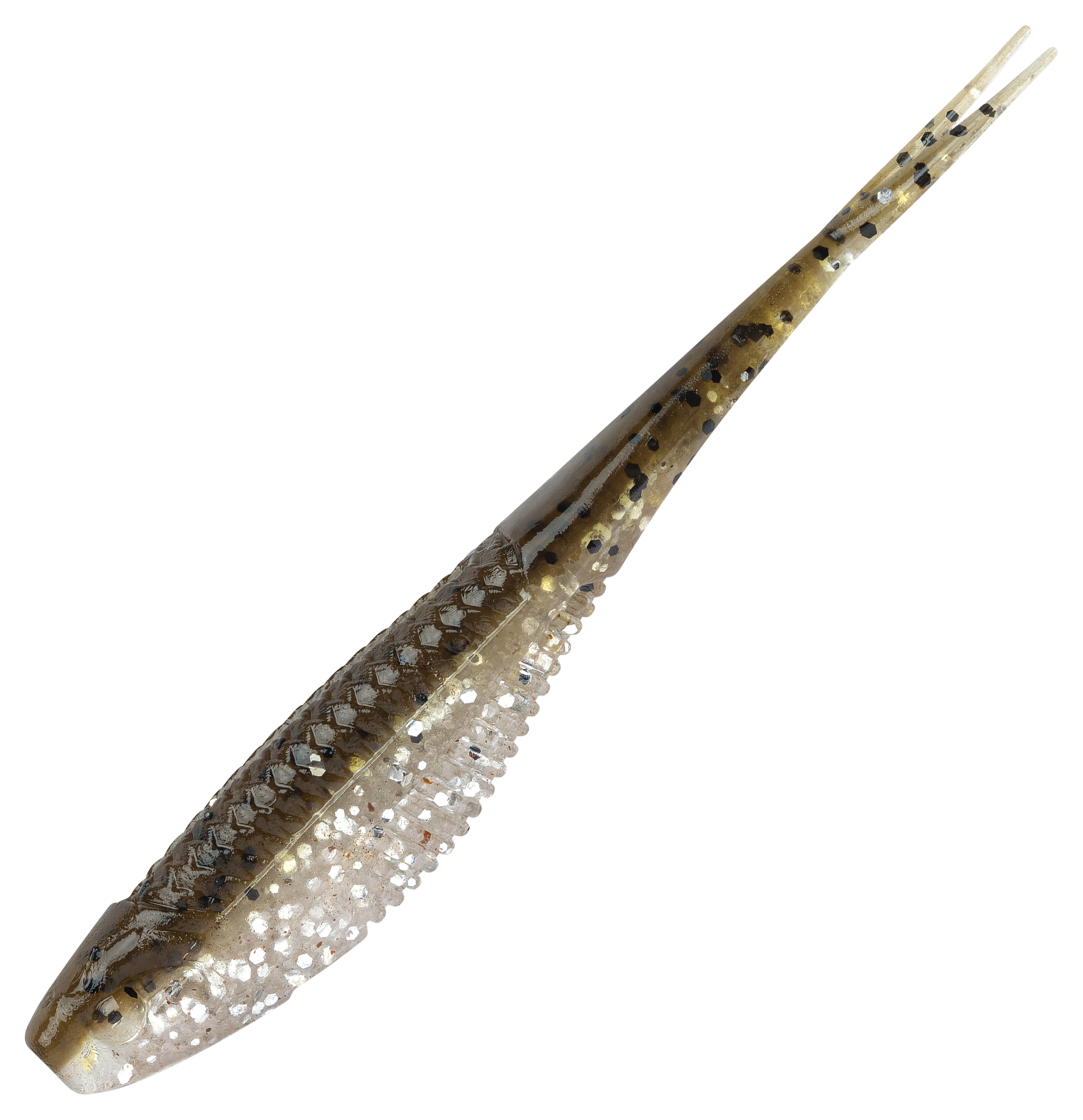 Image of "Rapala CrushCity Customs The Jerk - Green Pumpkin Disco - 3-3/4"""