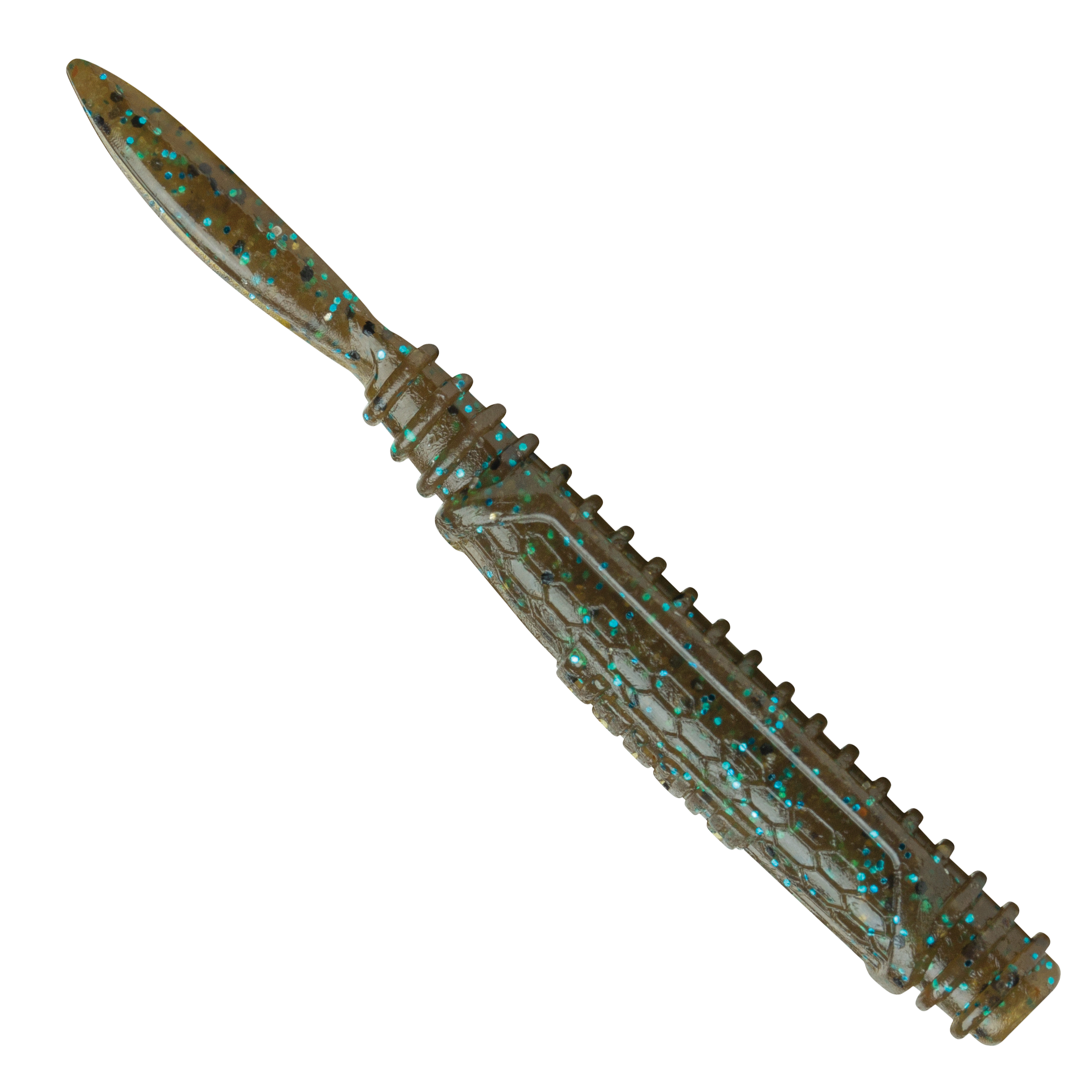 Image of Rapala CrushCity Customs Salted Ned Roll - Green Pumpkin Blue