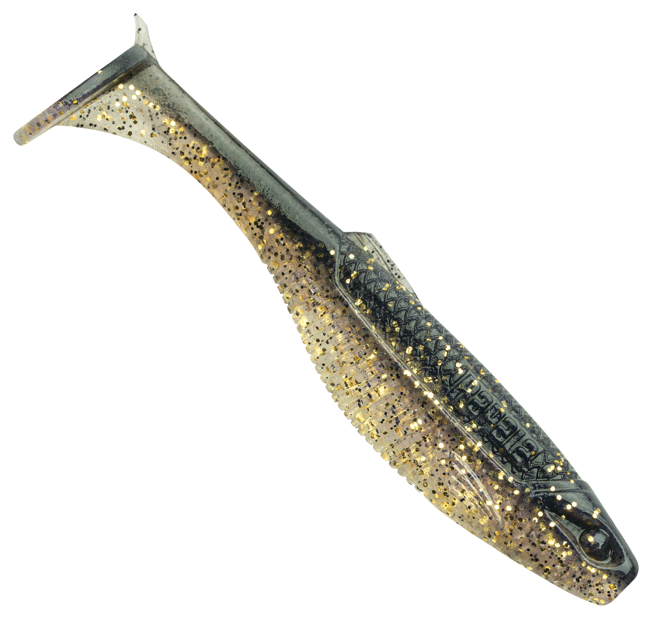 Image of "Rapala CrushCity Customs The Mayor Swimbait - Black Gold - 2-1/2"""