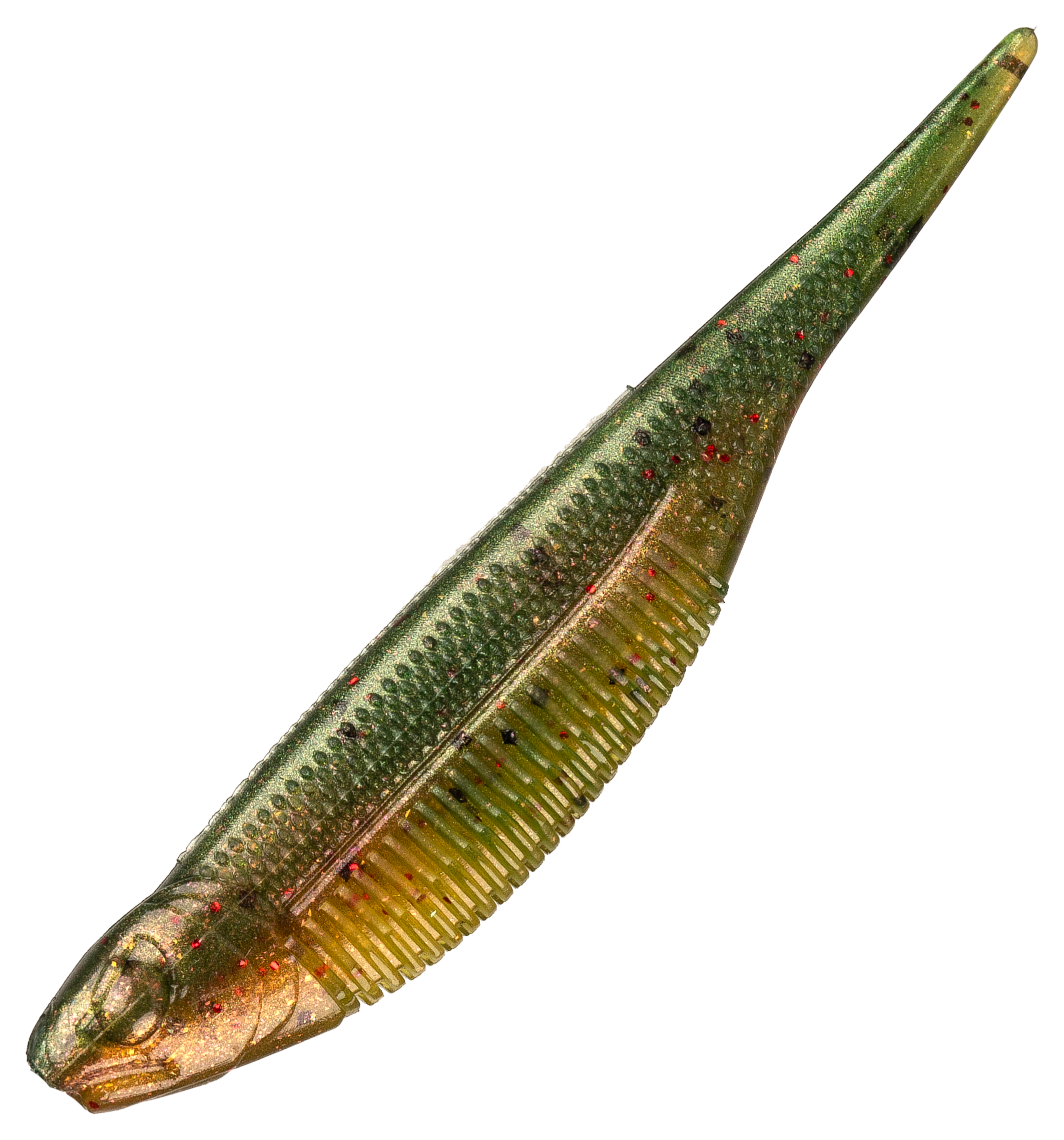Image of "Strike King Spotlight Shim-E Minnow - Watermelon Red Flake - 3"" - 1/2 oz. - 6 pack"