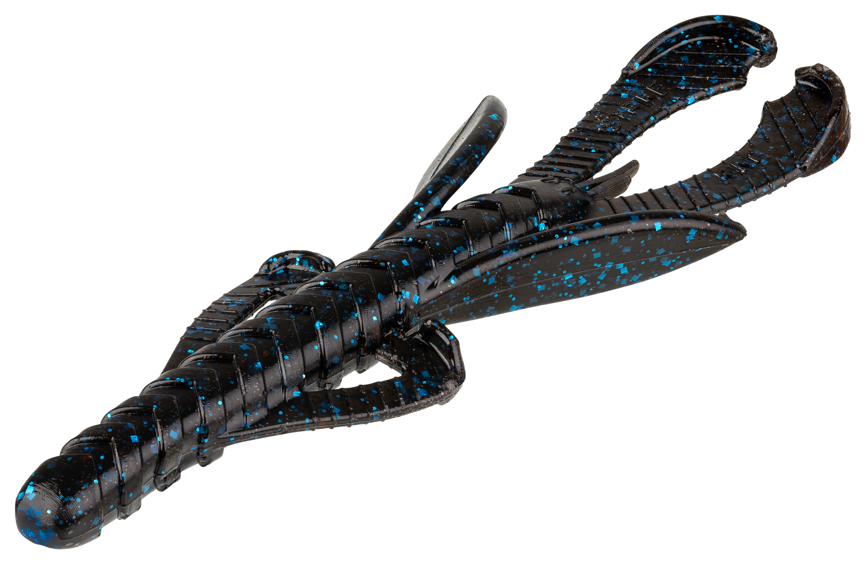 Image of "Strike King Rage Hawg - Black & Blue - 5"""