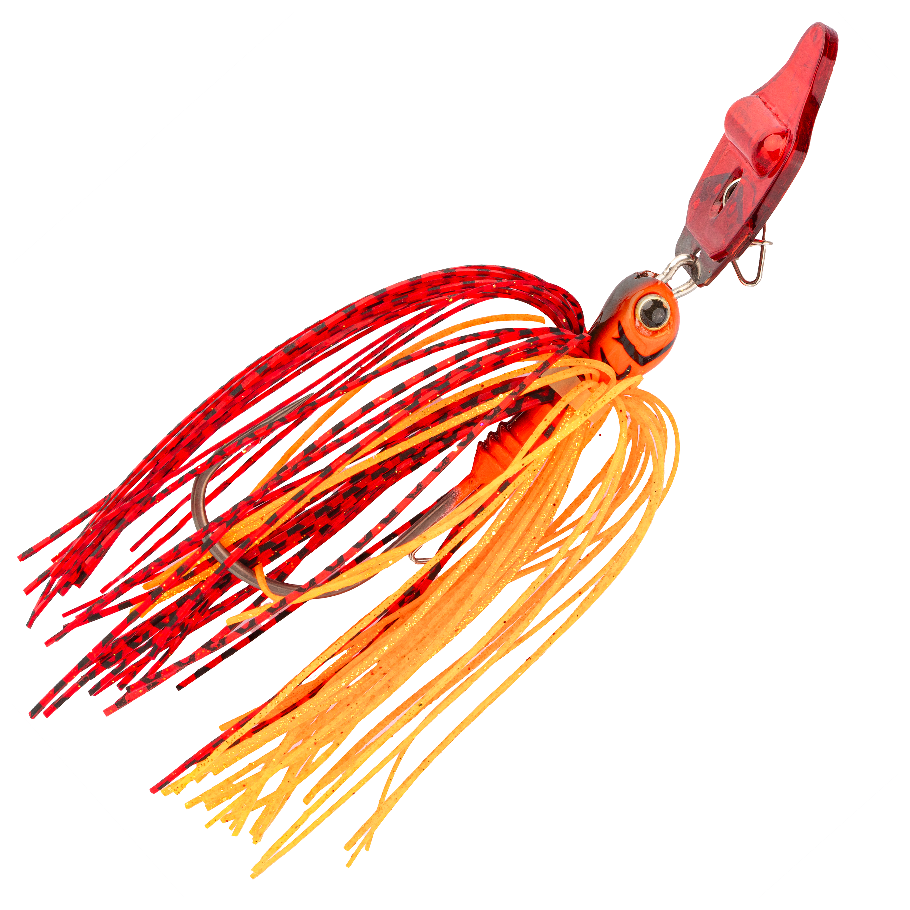 Image of Strike King Rattling Thunder Cricket Swim Jig - Fire Craw - 1/2 oz.