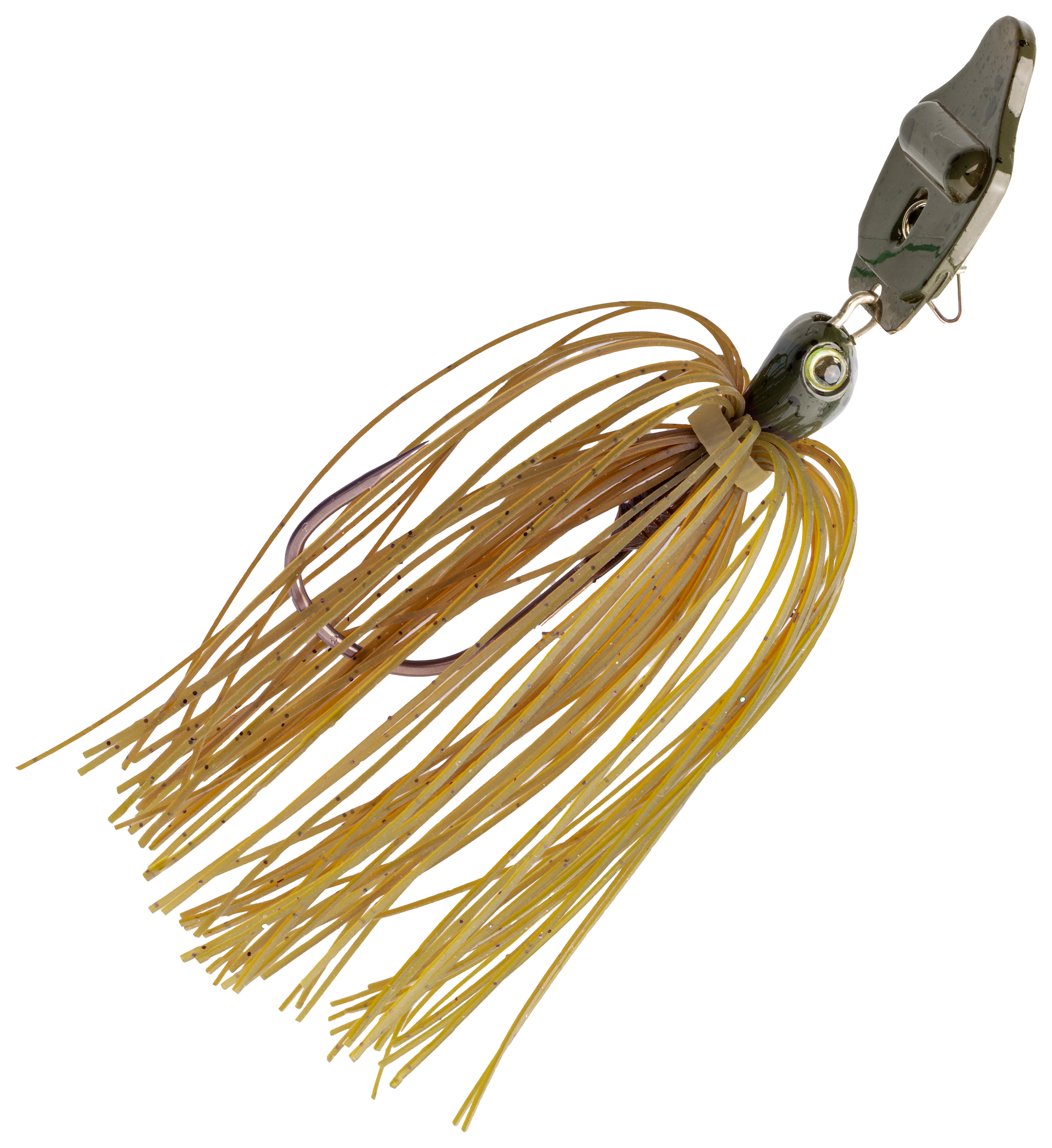 Image of Strike King Rattling Thunder Cricket Swim Jig - Green Pumpkin - 3/8 oz.