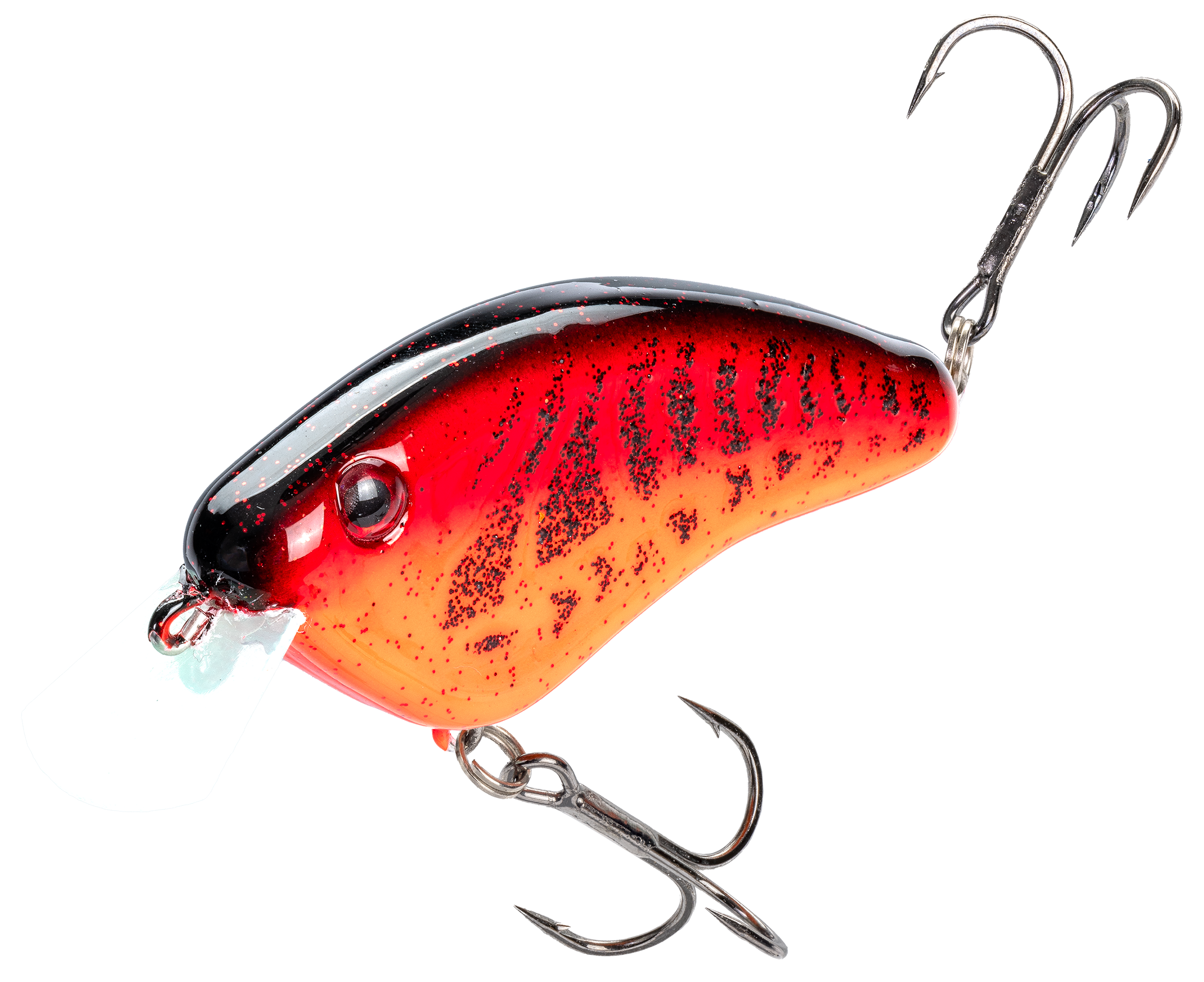 Image of "Strike King Hardliner Flatside Crankbait - Chili Craw - 2-1/2"" - 5/16 oz."