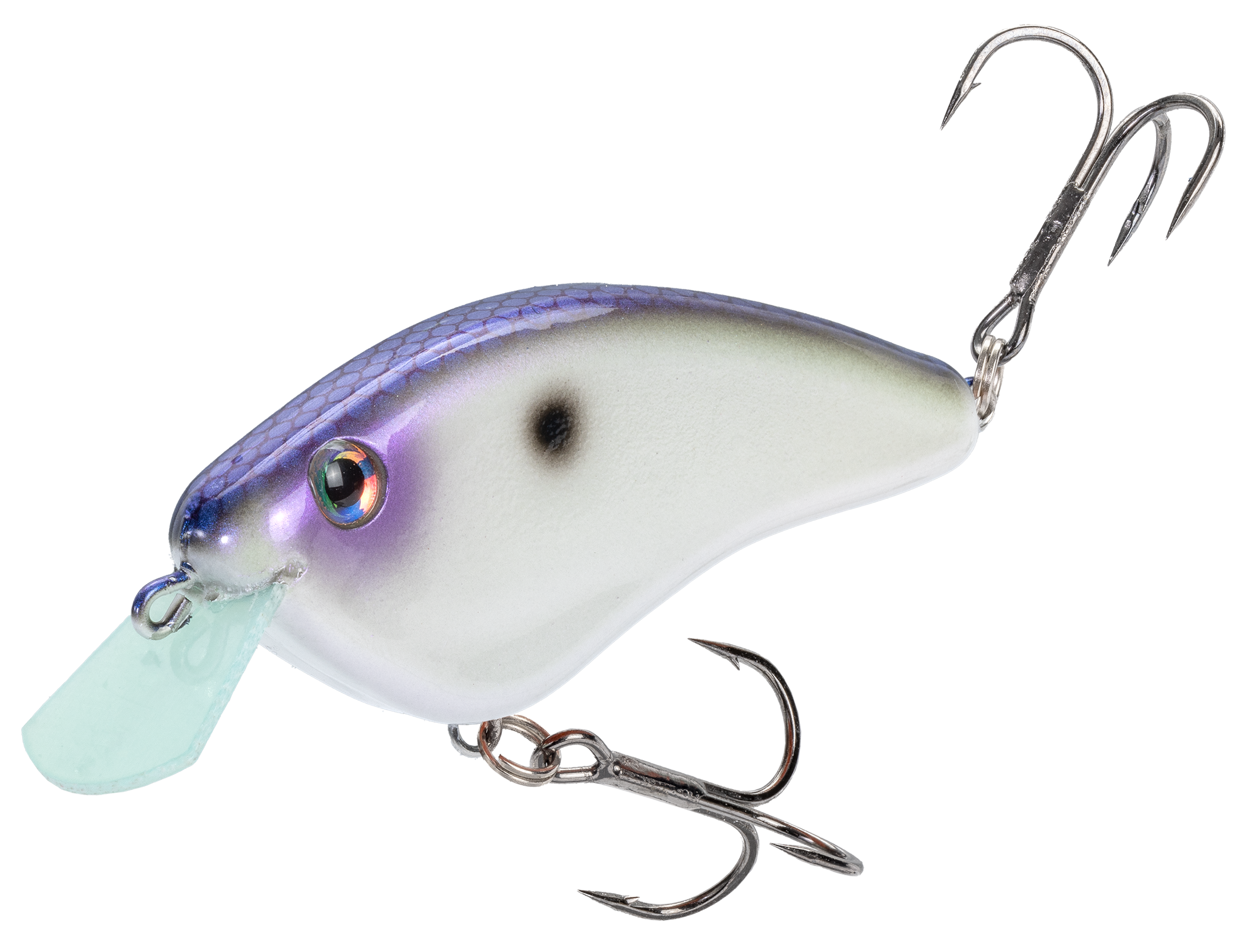 Image of "Strike King Hardliner Flatside Crankbait - Hornet Blue - 2-1/2"" - 5/16 oz."