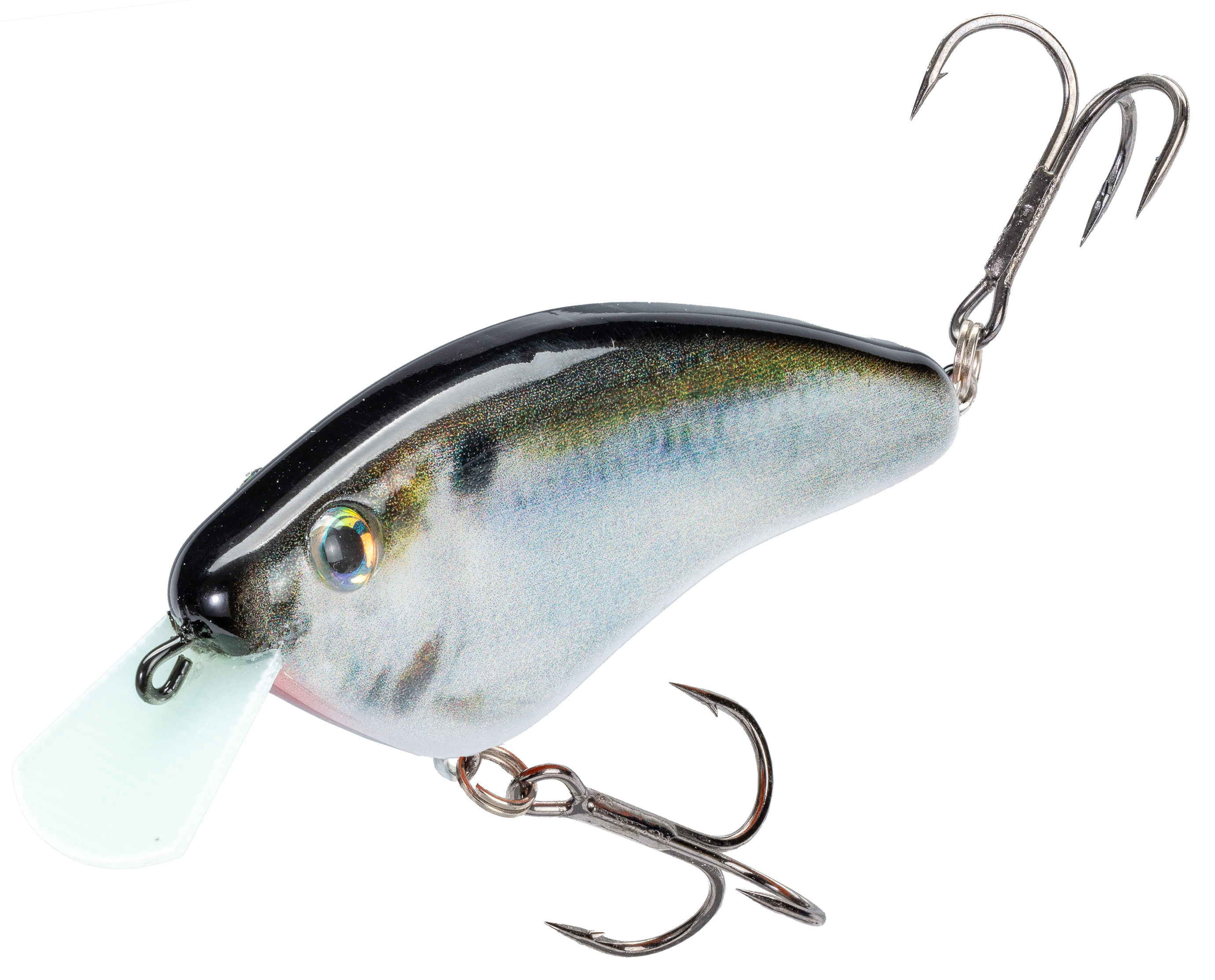Image of "Strike King Hardliner Flatside Crankbait - Natural Shad - 2-1/2"" - 5/16 oz."