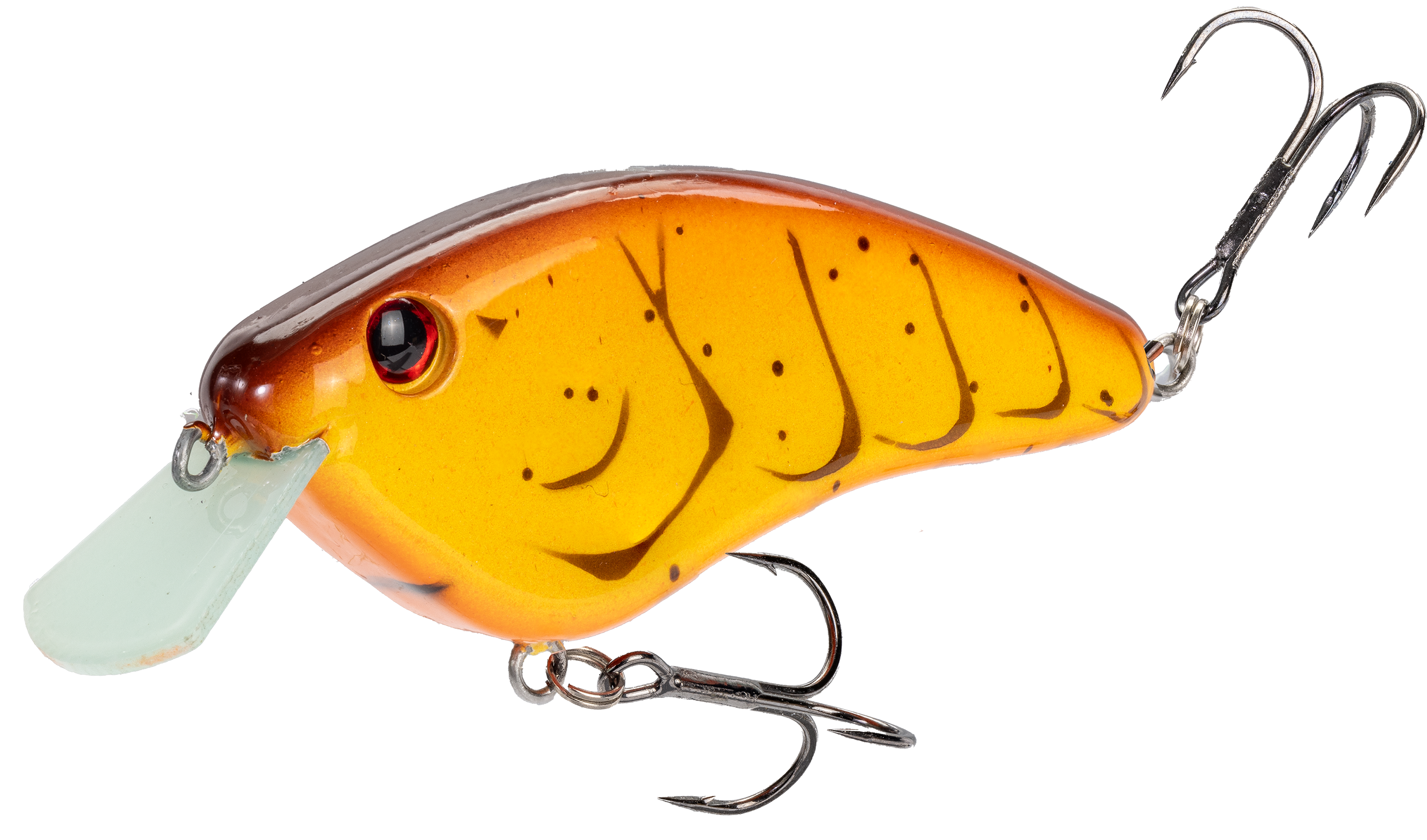 Image of "Strike King Hardliner Flatside Crankbait - Spring Craw - 2-1/2"" - 5/16 oz."