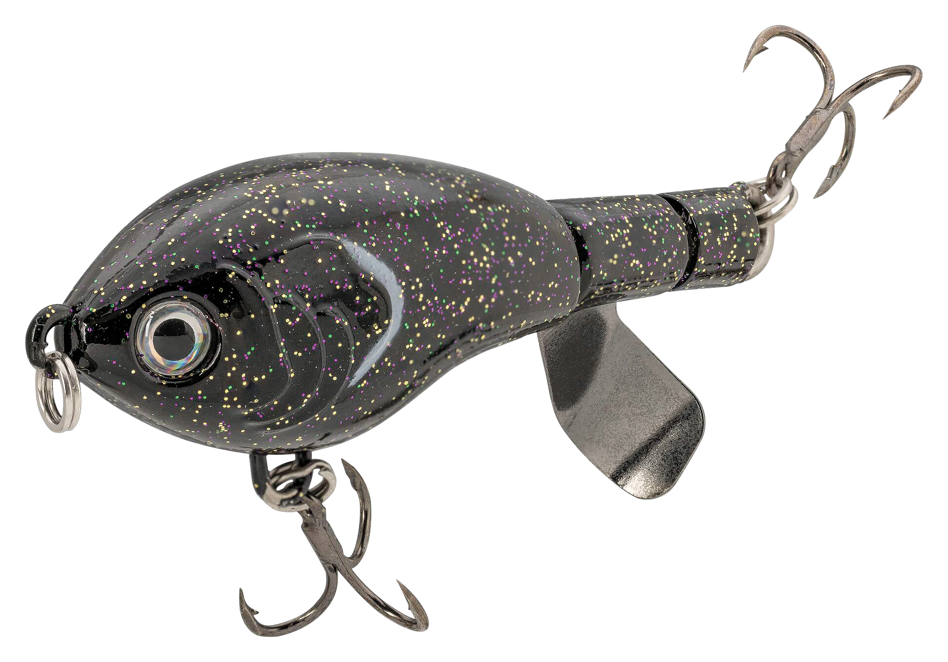 Image of "Strike King Bitsy Chickin Hard Bait - Black Lab - 2-1/2"""