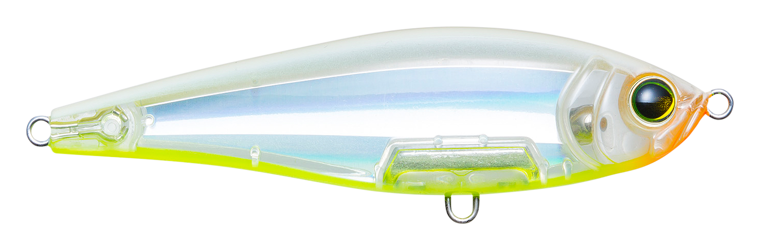 Image of "Yo-Zuri 3D Inshore Twitchbait - Bone Silver Chartreuse - 3-1/2"" - 9/16 oz."