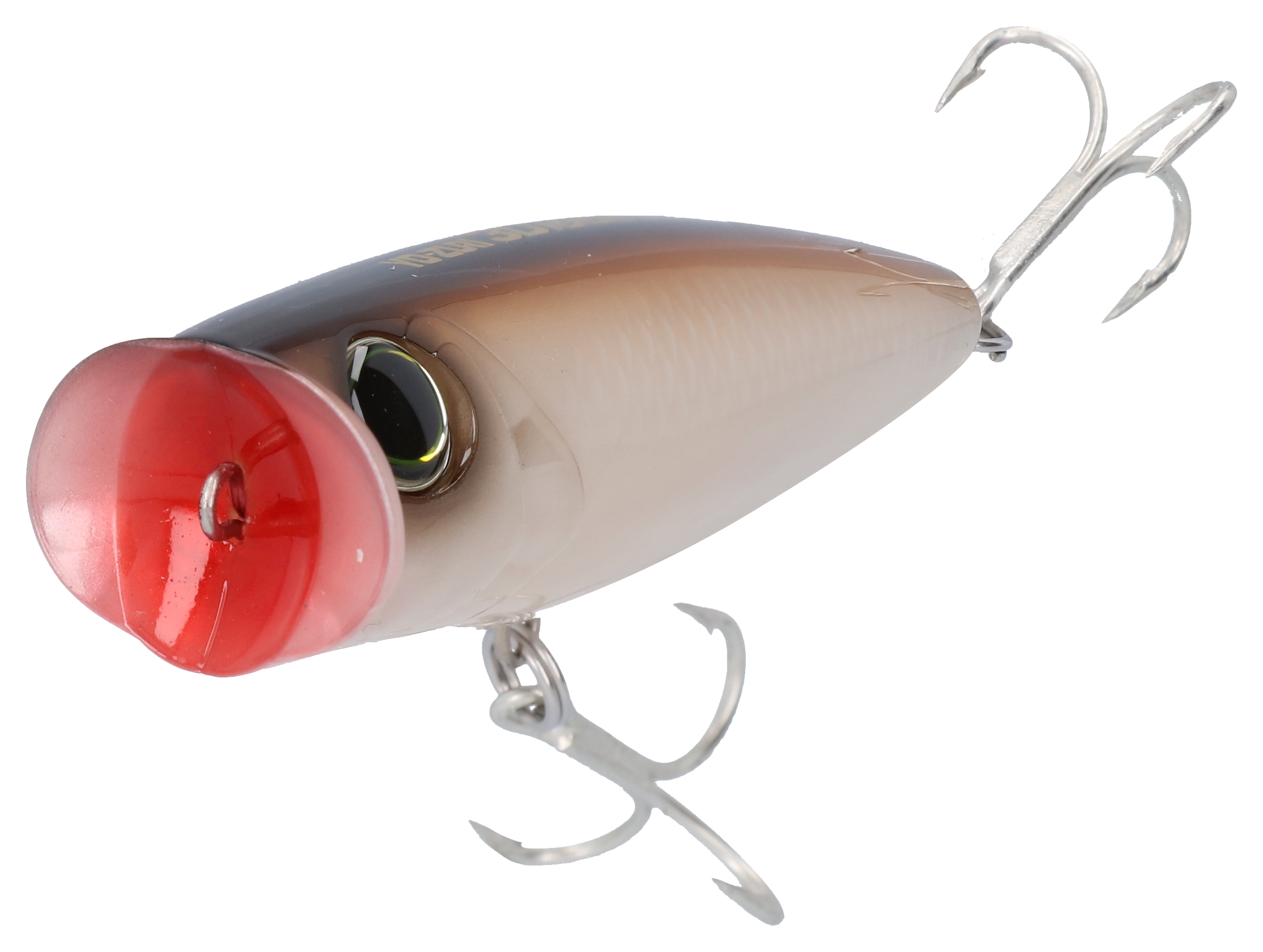 Image of "Yo-Zuri 3D Inshore Popper - Pearl Bronze Shiner - 4-3/4"" - 1-5/8 oz."