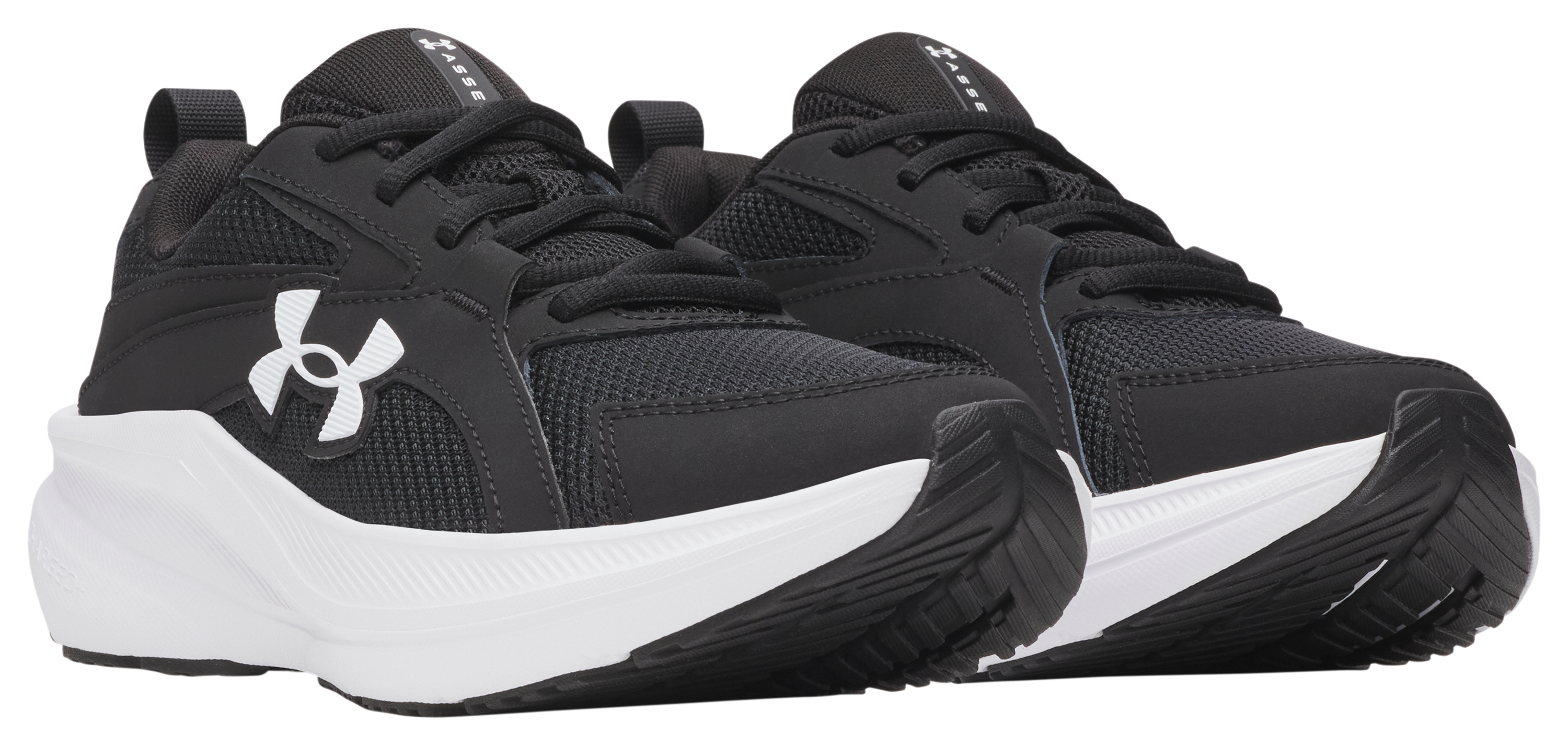 Image of Under Armour Assert 11 Shoes for Kids - Black