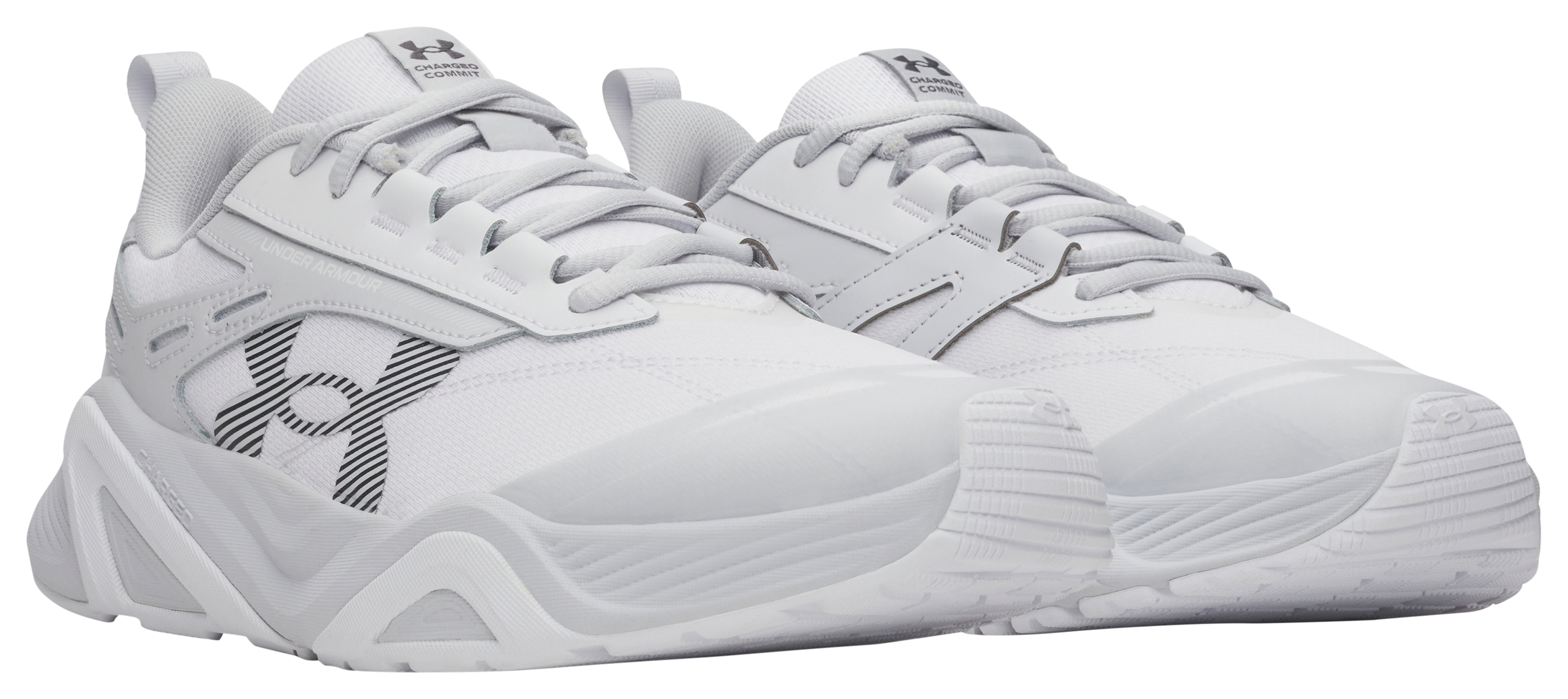Image of Under Armour Charged Commit TR 5 Shoes for Men - White