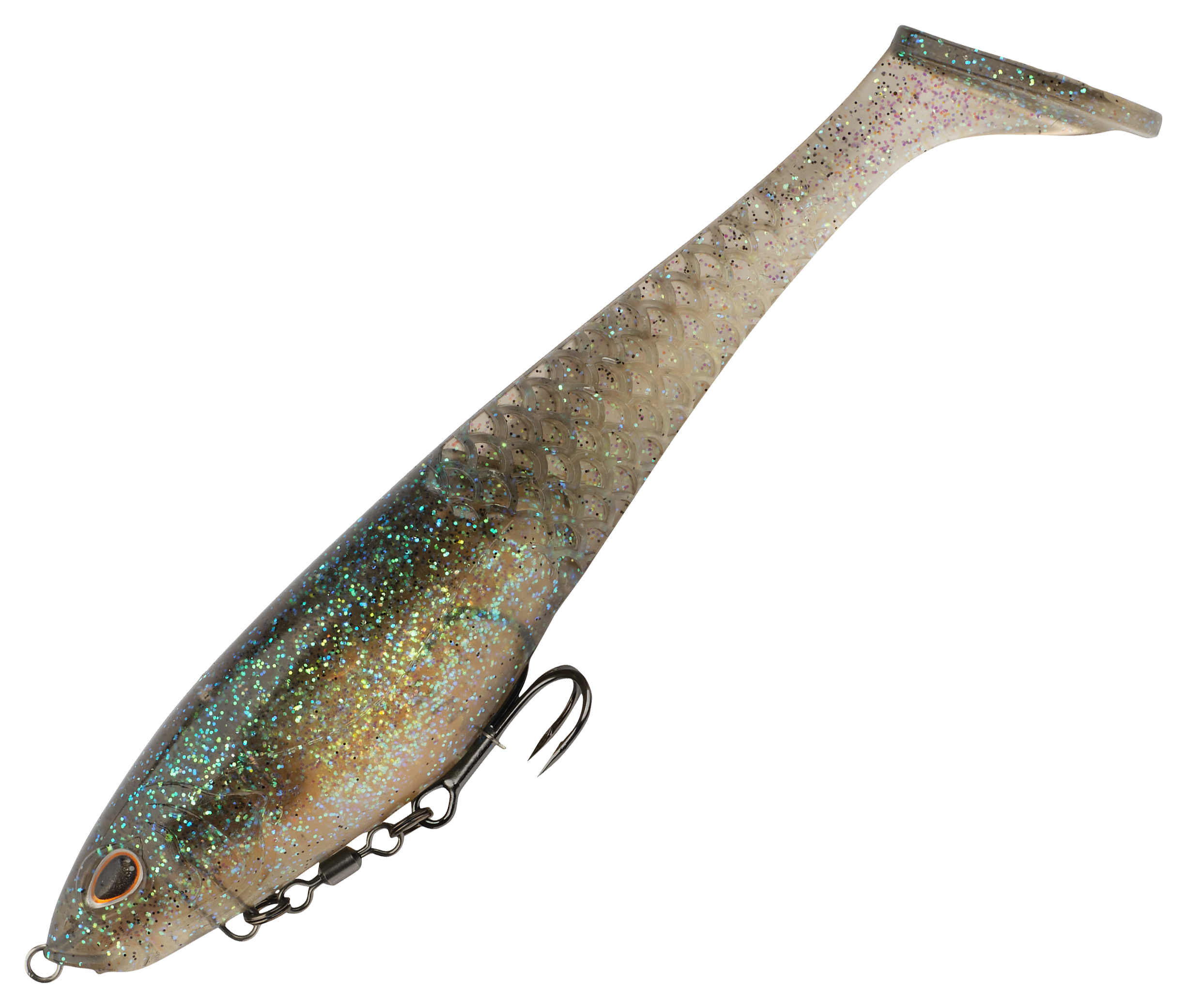 Image of "Berkley PowerBait CullShad - Electric Shad - 5"" - 3/4 oz."