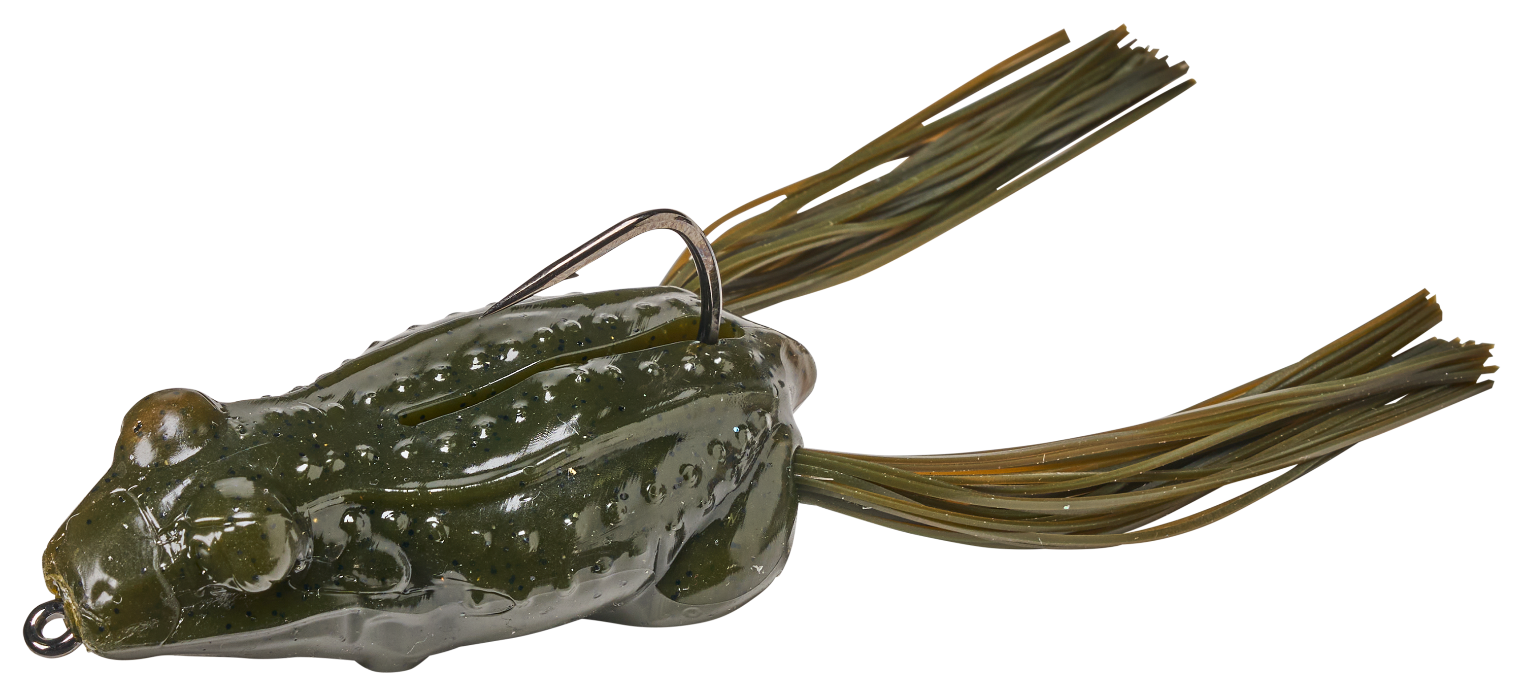 Image of "Savage Gear Tough Frog - Green Pumpkin - 3-1/2"""