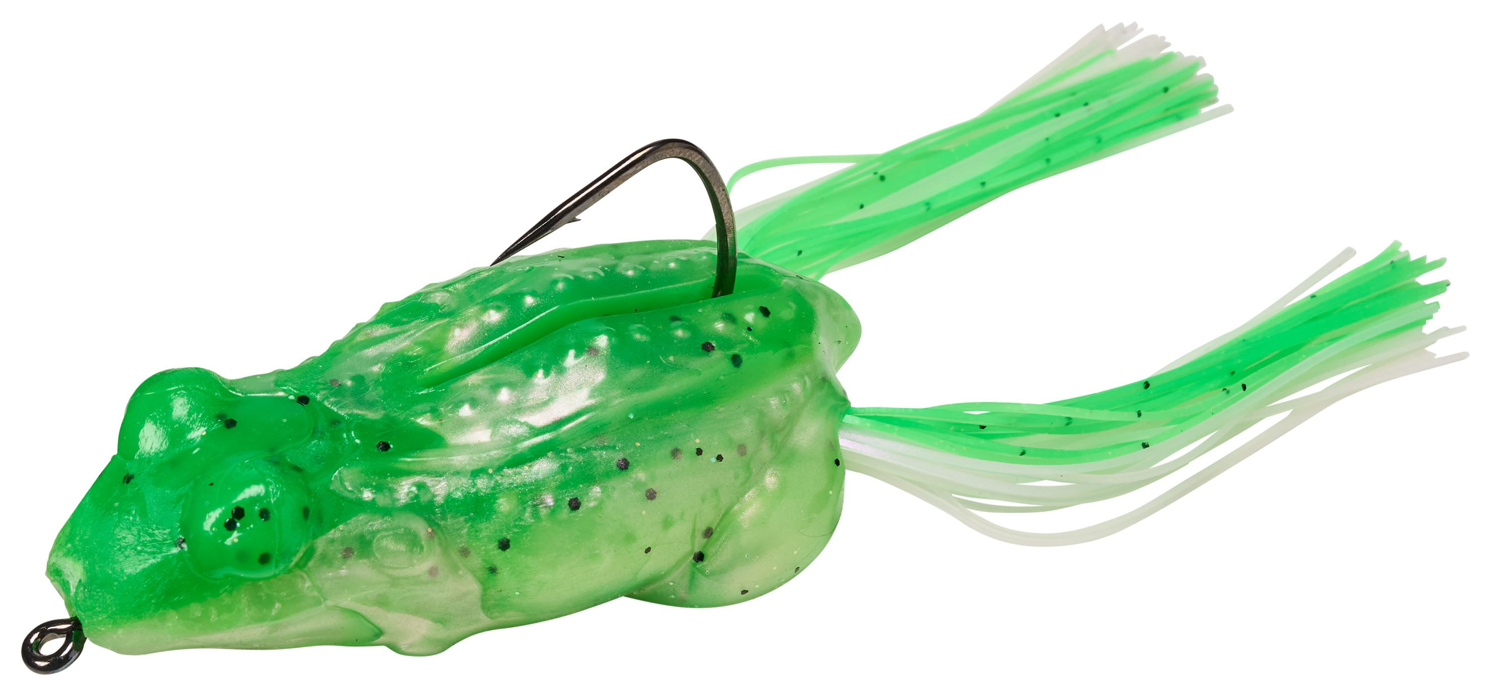 Image of "Savage Gear Tough Frog - Green/White - 4"""