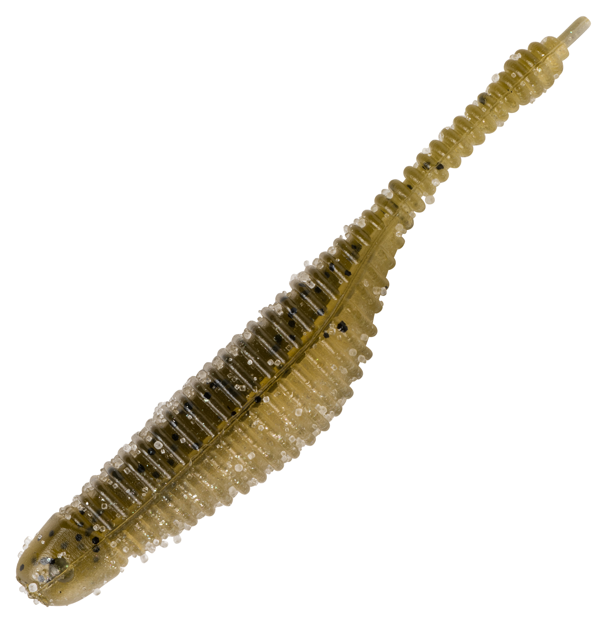 Image of "Great Lakes Finesse Drop Minnow - Green Pumpkin Shad - 2-1/4"""