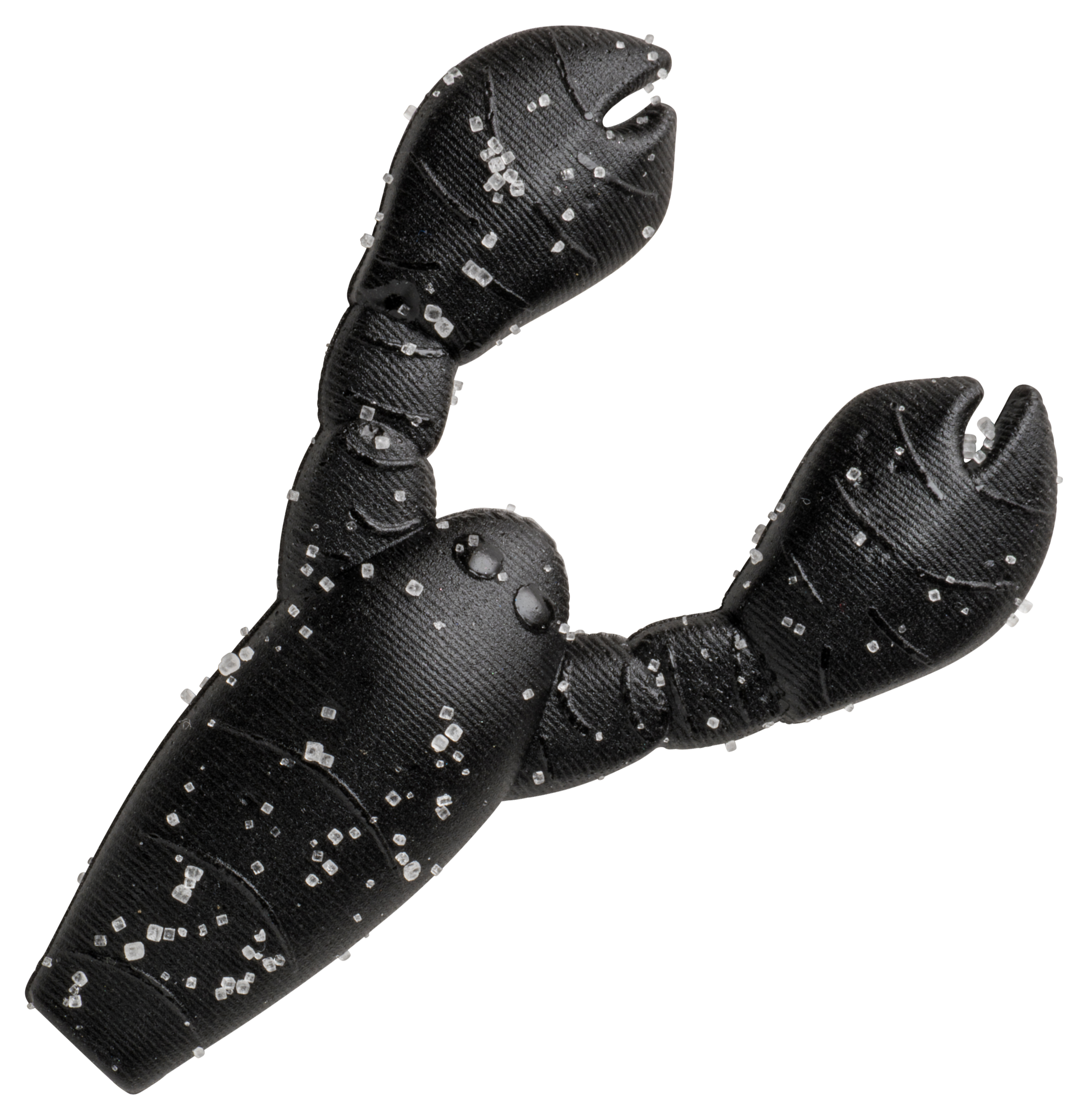 Image of "Great Lakes Finesse Snack Craw - Matte Black - 1.7"""