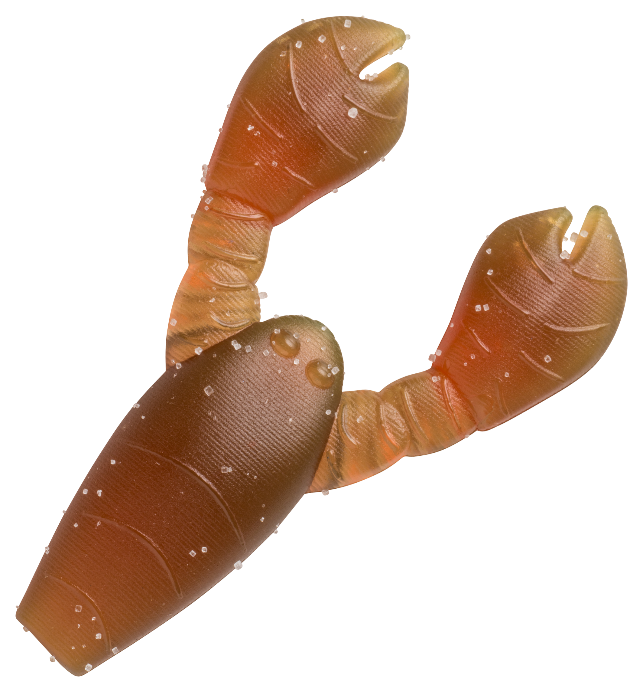 Image of "Great Lakes Finesse Snack Craw - Motor Oil - 1.7"""