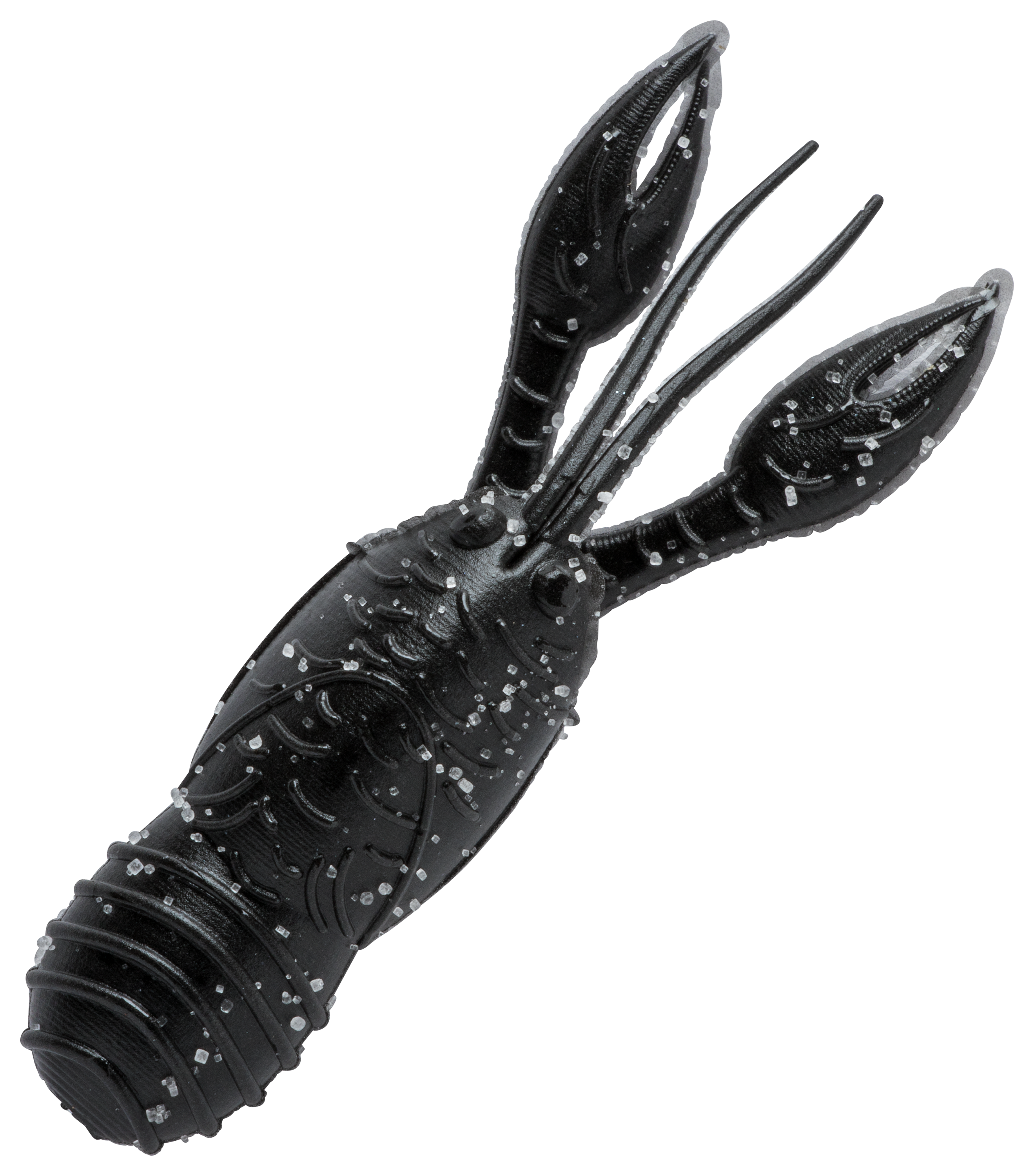 Image of "Great Lakes Finesse Juvy Craw - Matte Black - 2"""