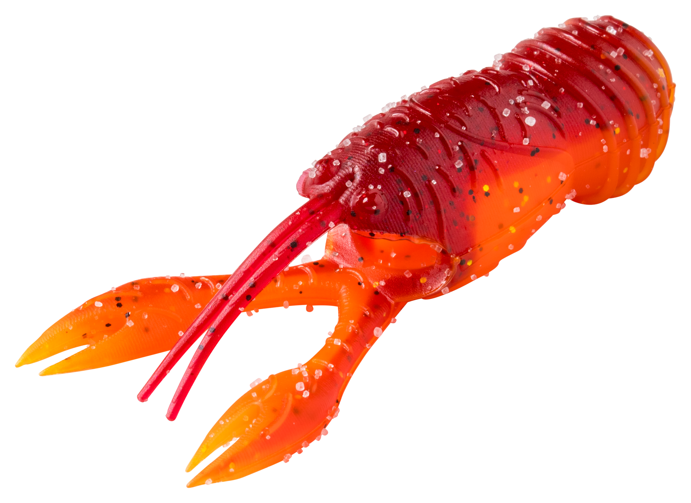 Image of "Great Lakes Finesse Juvy Craw - Fire Craw - 2"""