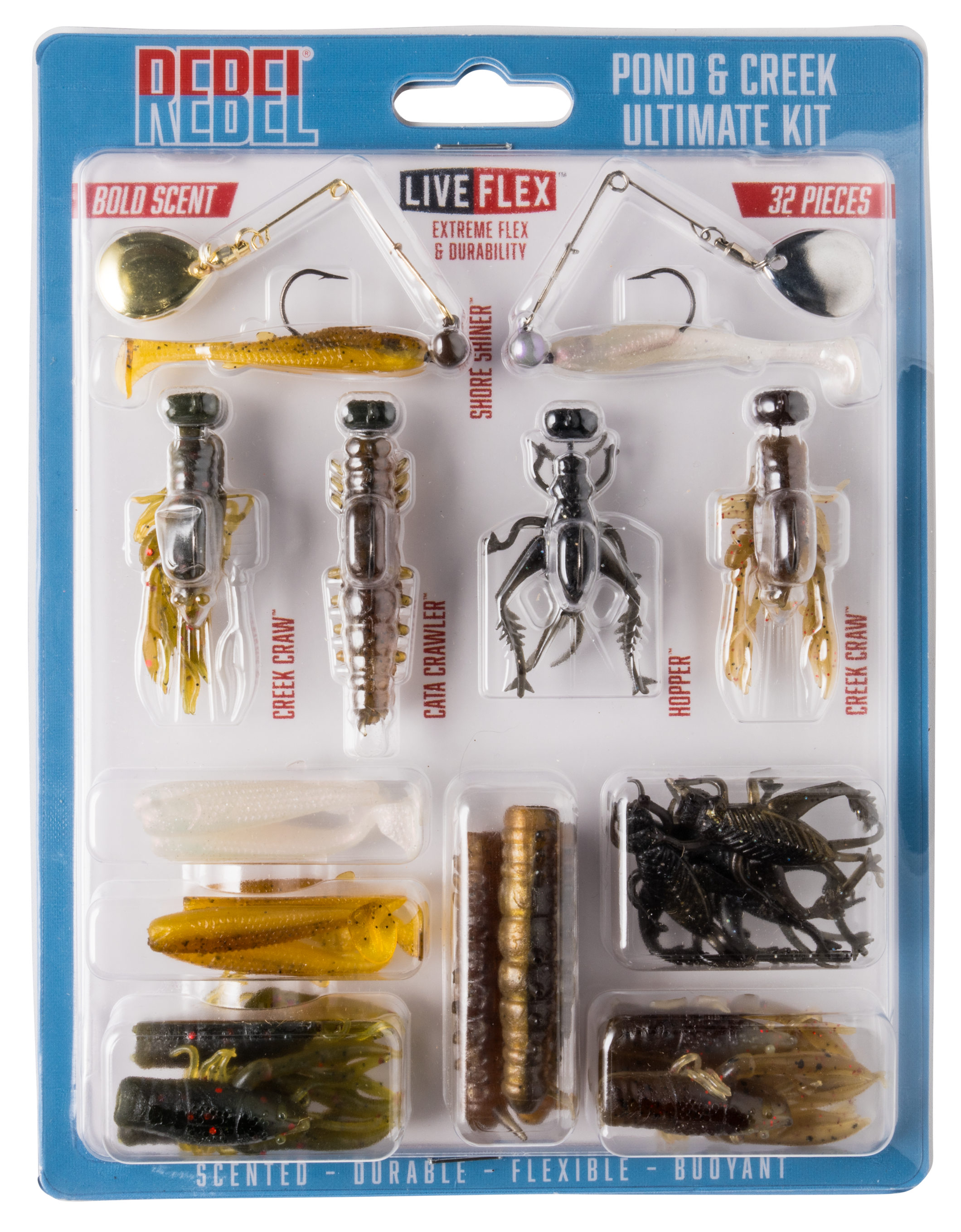 Image of Rebel Pond and Creek Ultimate Fishing Kit