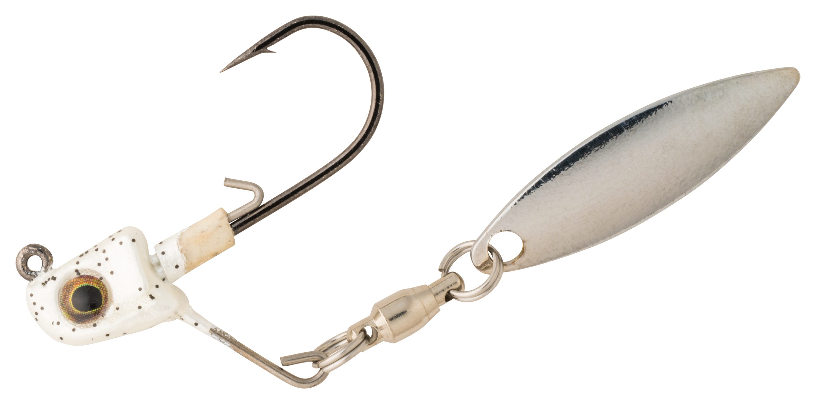 Image of Great Lakes Finesse Micro Sneaky Underspin - White Shad - 1/8 oz.