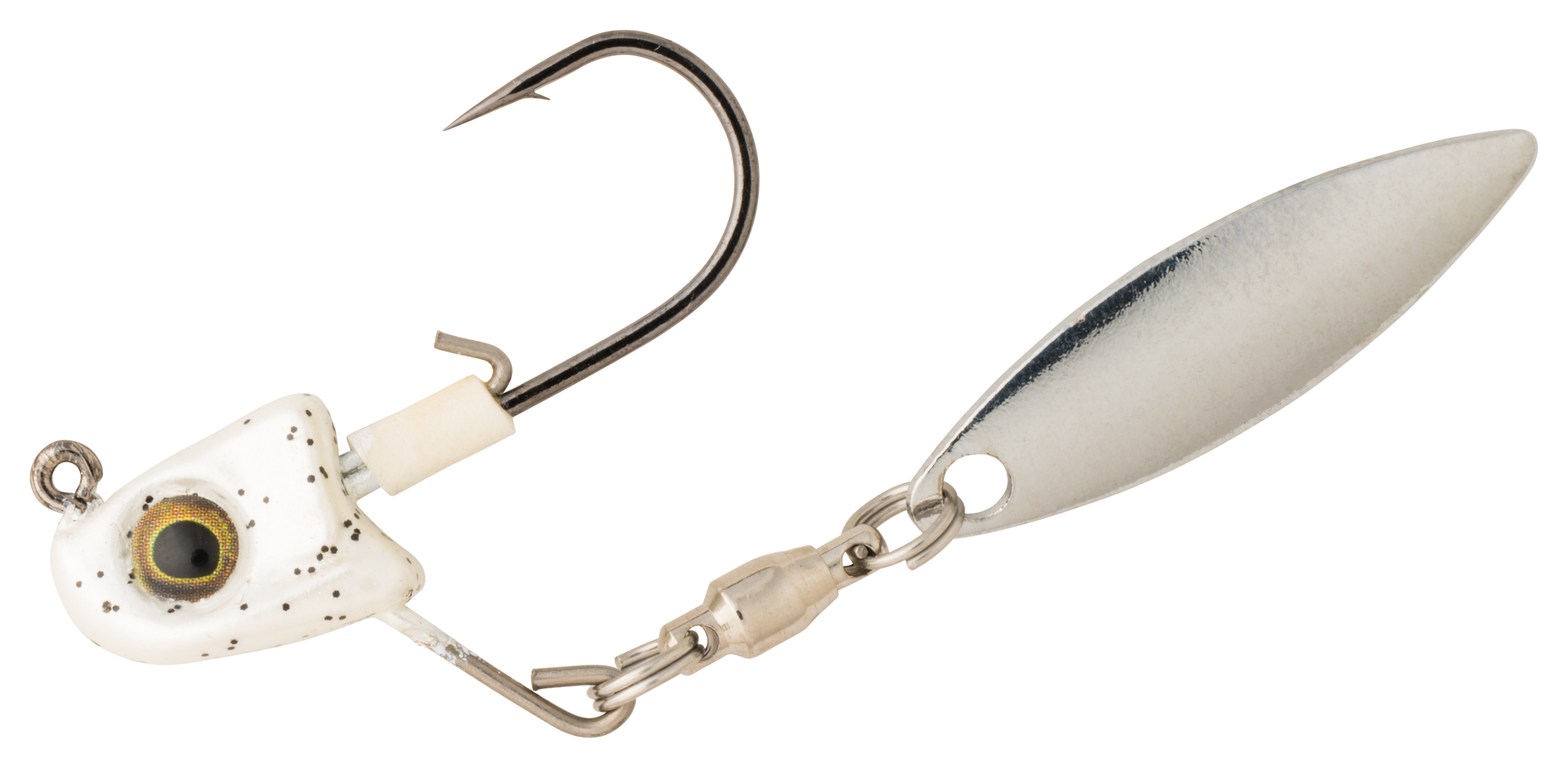 Image of Great Lakes Finesse Micro Sneaky Underspin - White Shad - 3/16 oz.