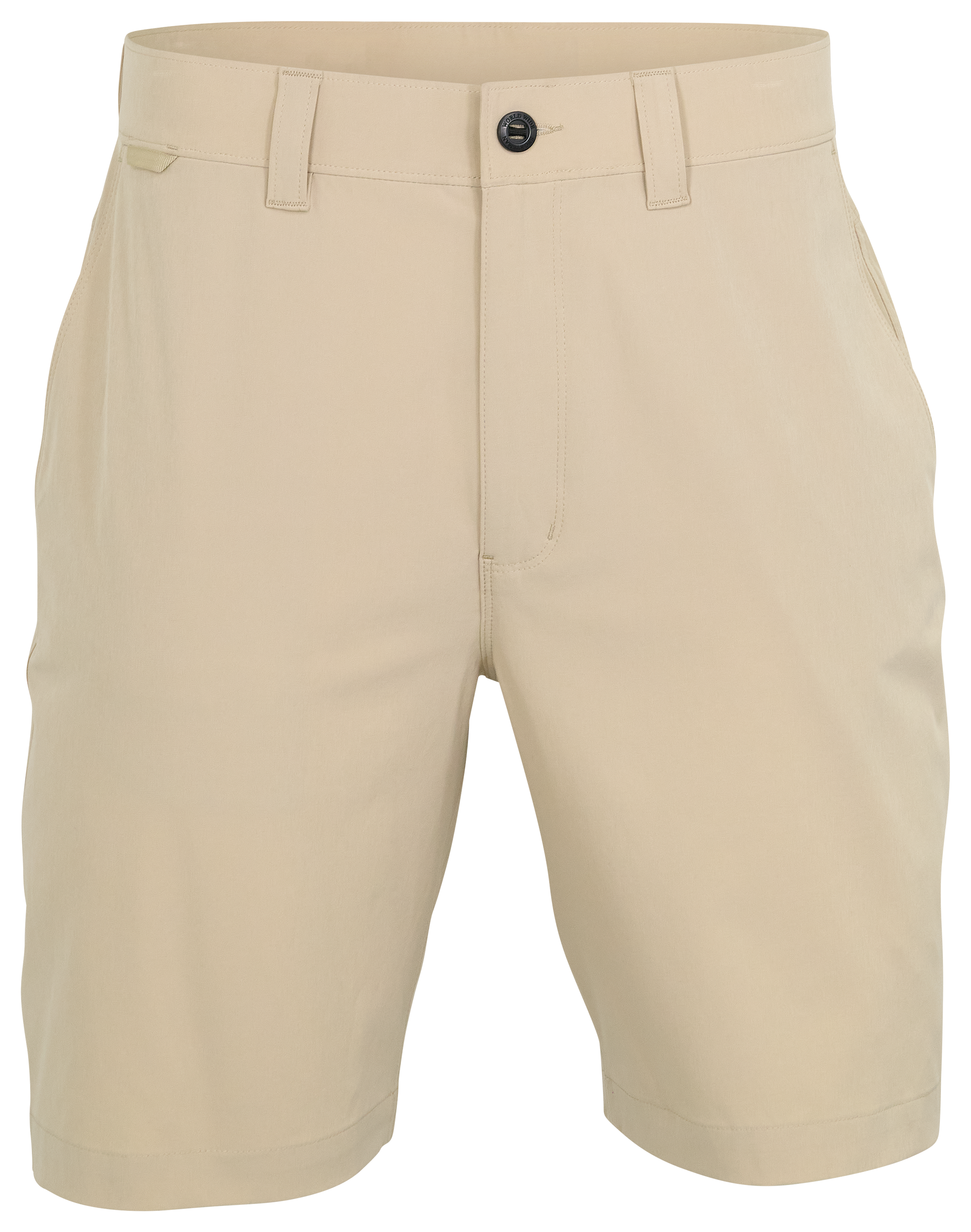 Image of "World Wide Sportsman Pescador 9"" Fishing Shorts - Hummus - 44"