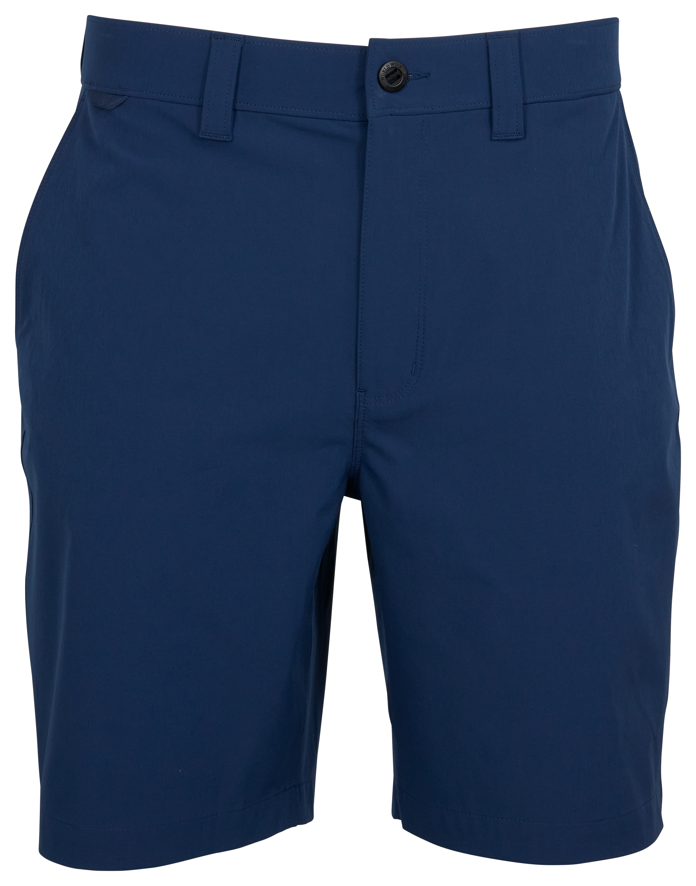 Image of "World Wide Sportsman Pescador 9"" Fishing Shorts - Insignia Blue - 36"
