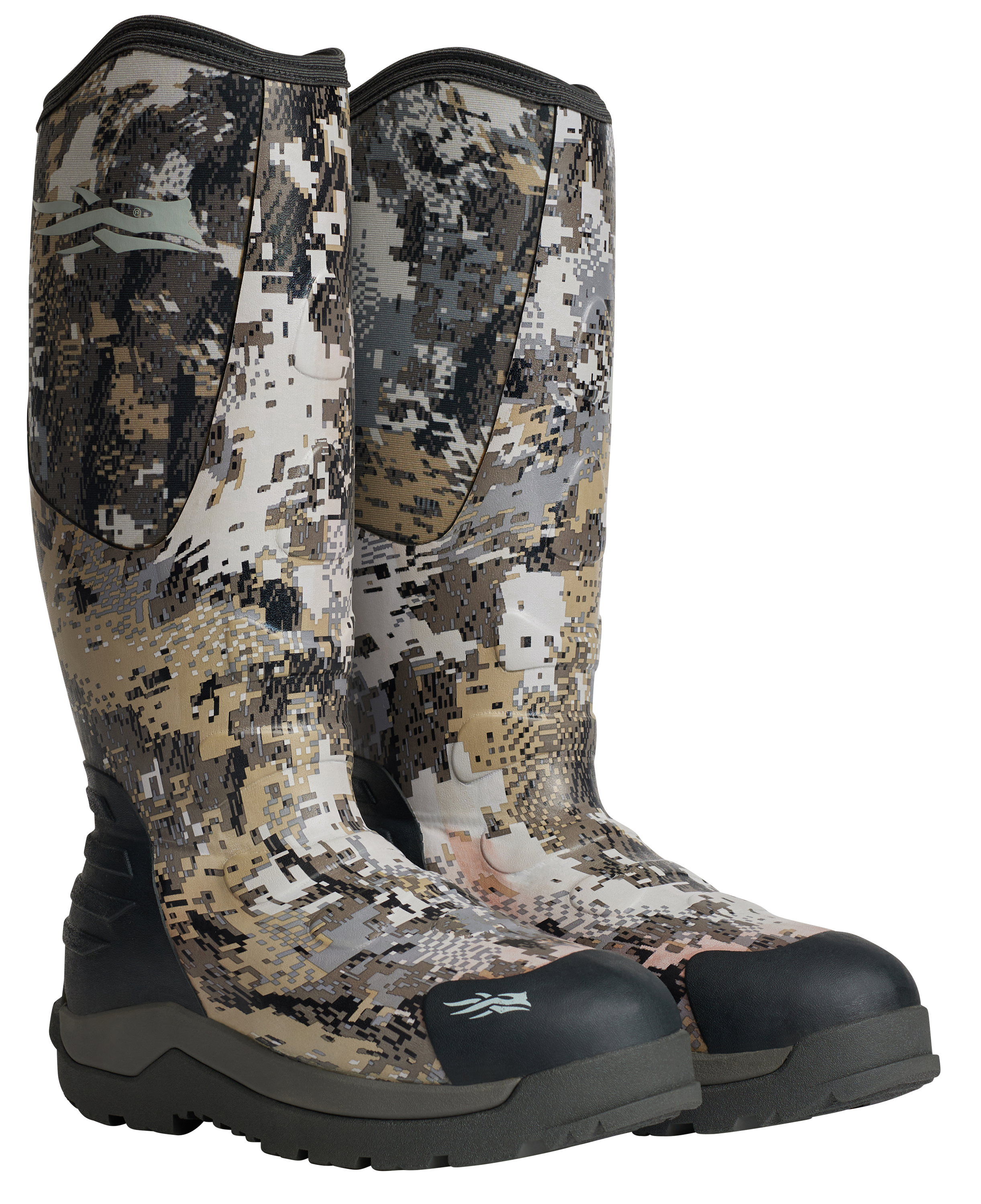 Image of SITKA Back40 Insulated Rubber Boots for Men - Optifade Elevated II - 9M
