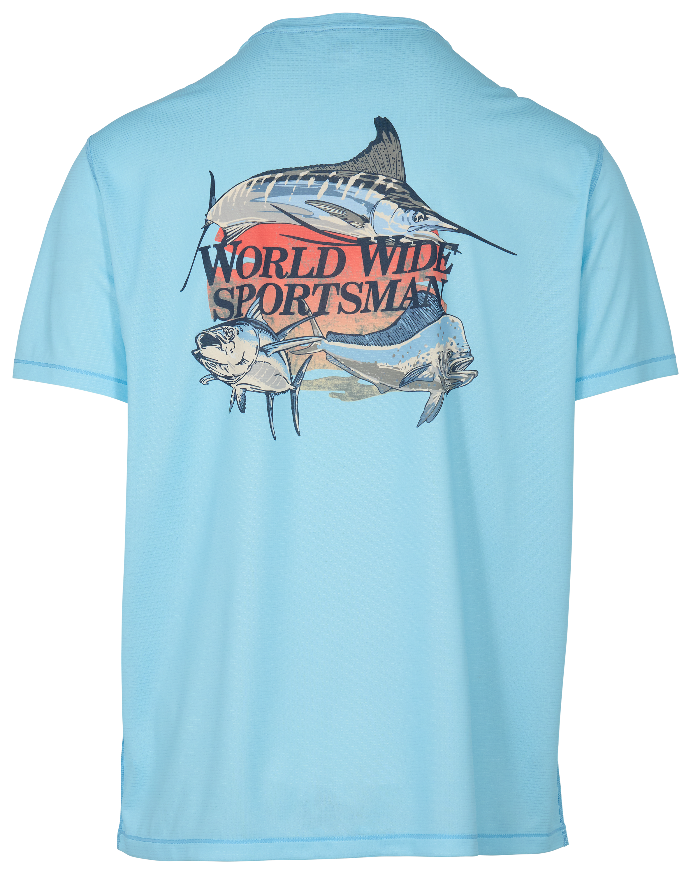 Image of World Wide Sportsman 3D Cool Fish Graphic Short-Sleeve Shirt - Cooling Vapors