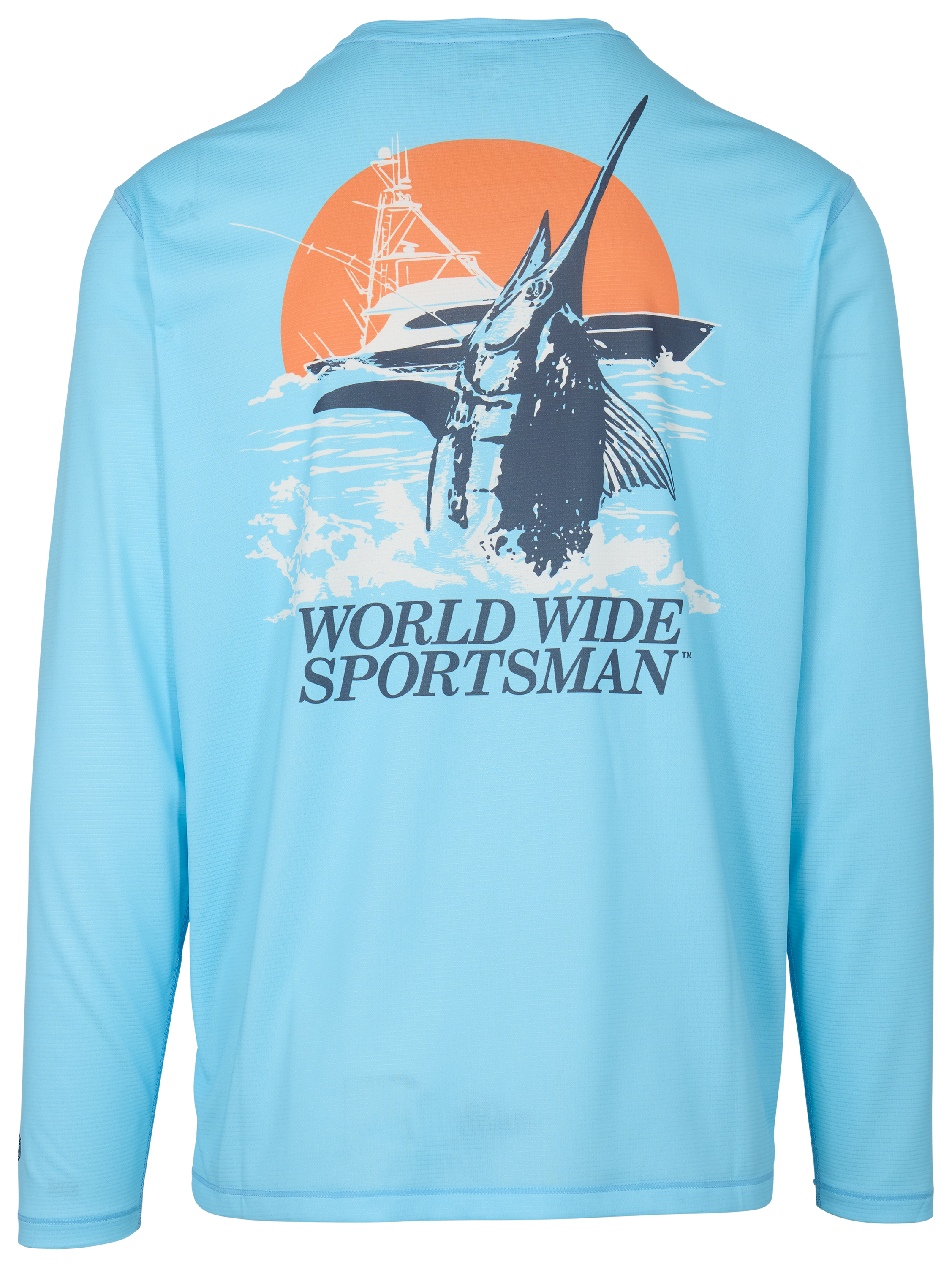 Image of World Wide Sportsman 3D Cool Marlin Fishing Graphic Long-Sleeve Shirt - Cooling Vapors - 2XL