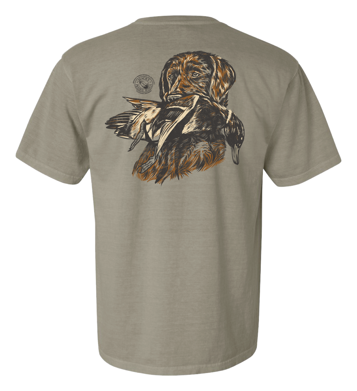 Image of Mack's Prairie Wings The Harvest Short-Sleeve T-Shirt for Men - Sandstone - 3XL