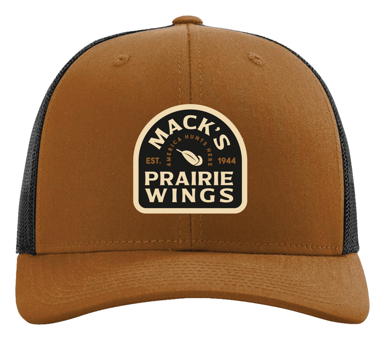 Image of Mack's Prairie Wings Feather Badge Cap