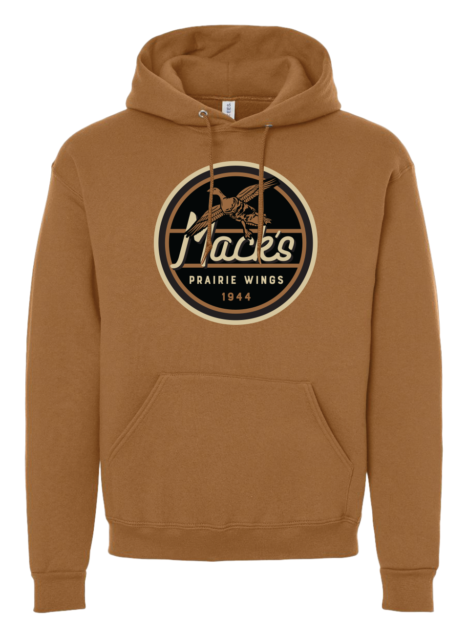 Image of Mack's Prairie Wings Speck Season Long-Sleeve Hoodie - Golden Pecan