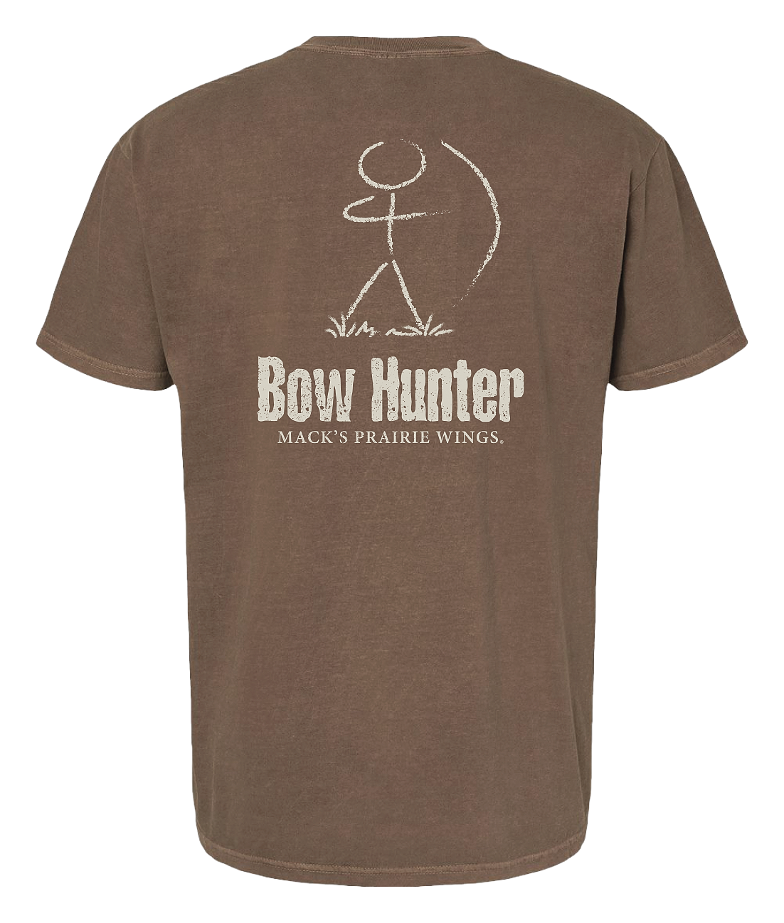 Image of Mack's Prairie Wings Bow Hunter Short-Sleeve T-Shirt for Men - Espresso