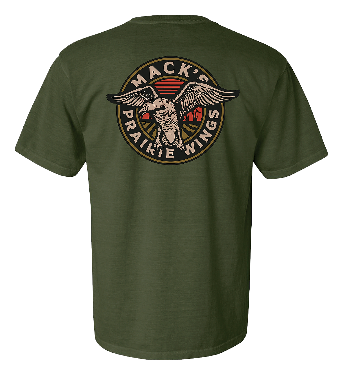 Image of Mack's Prairie Wings Speck Yeah Short-Sleeve T-Shirt for Men - Hemp