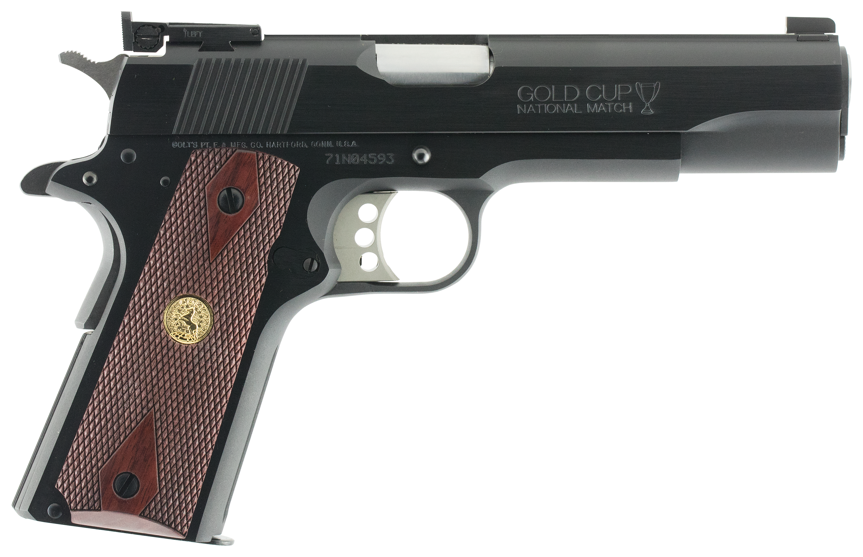 Colt Gold Cup National Match 1911 SemiAuto Pistol