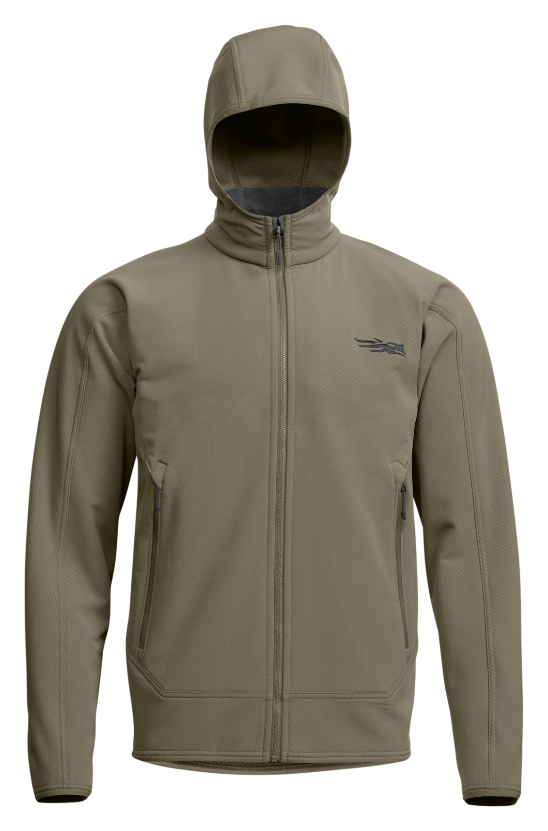 Image of SITKA Alpha Fleece Hooded Jacket - Dark Sage Green