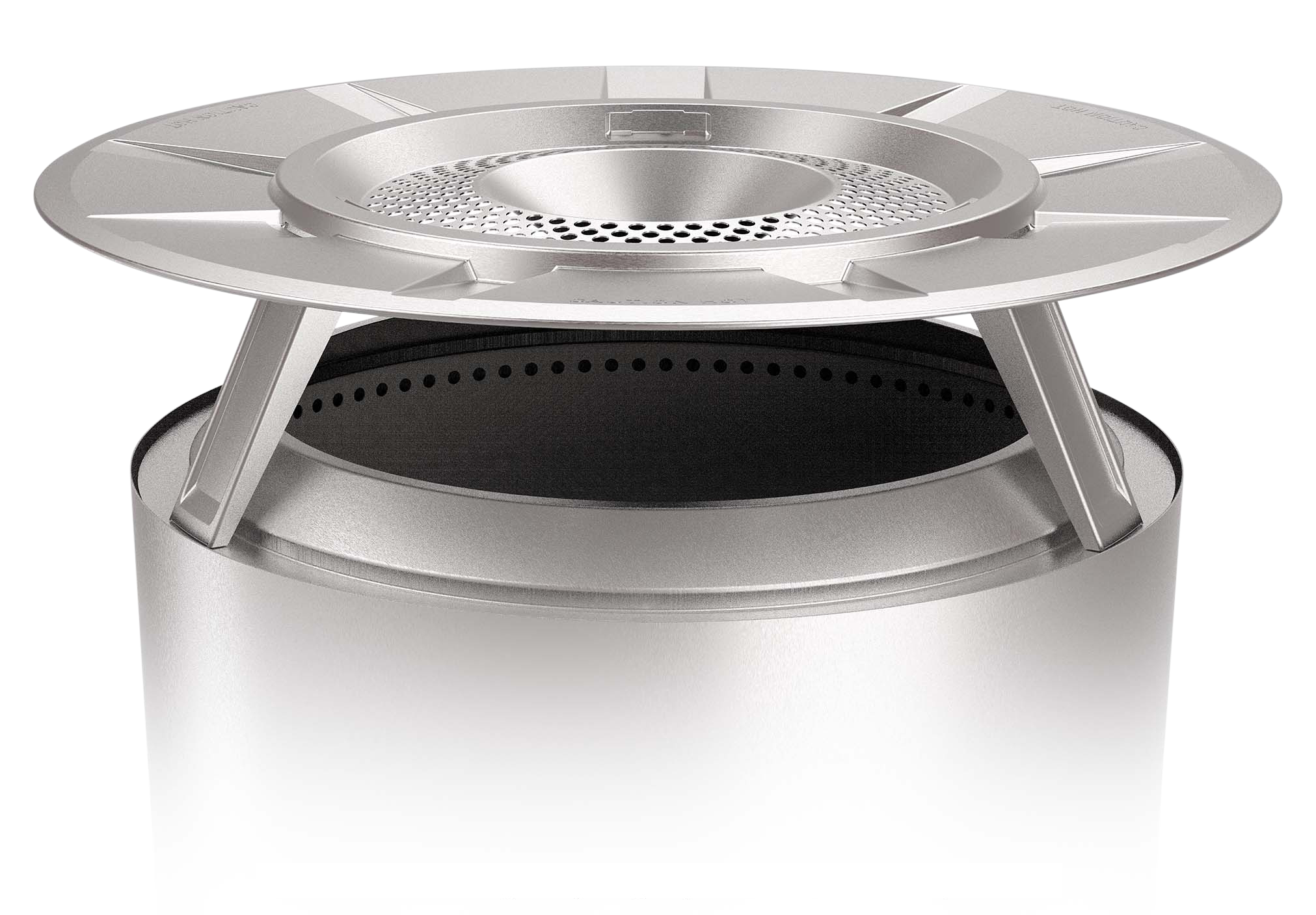 Image of Solo Stove Yukon 2.0 Portable Fire Pit Heat Deflector