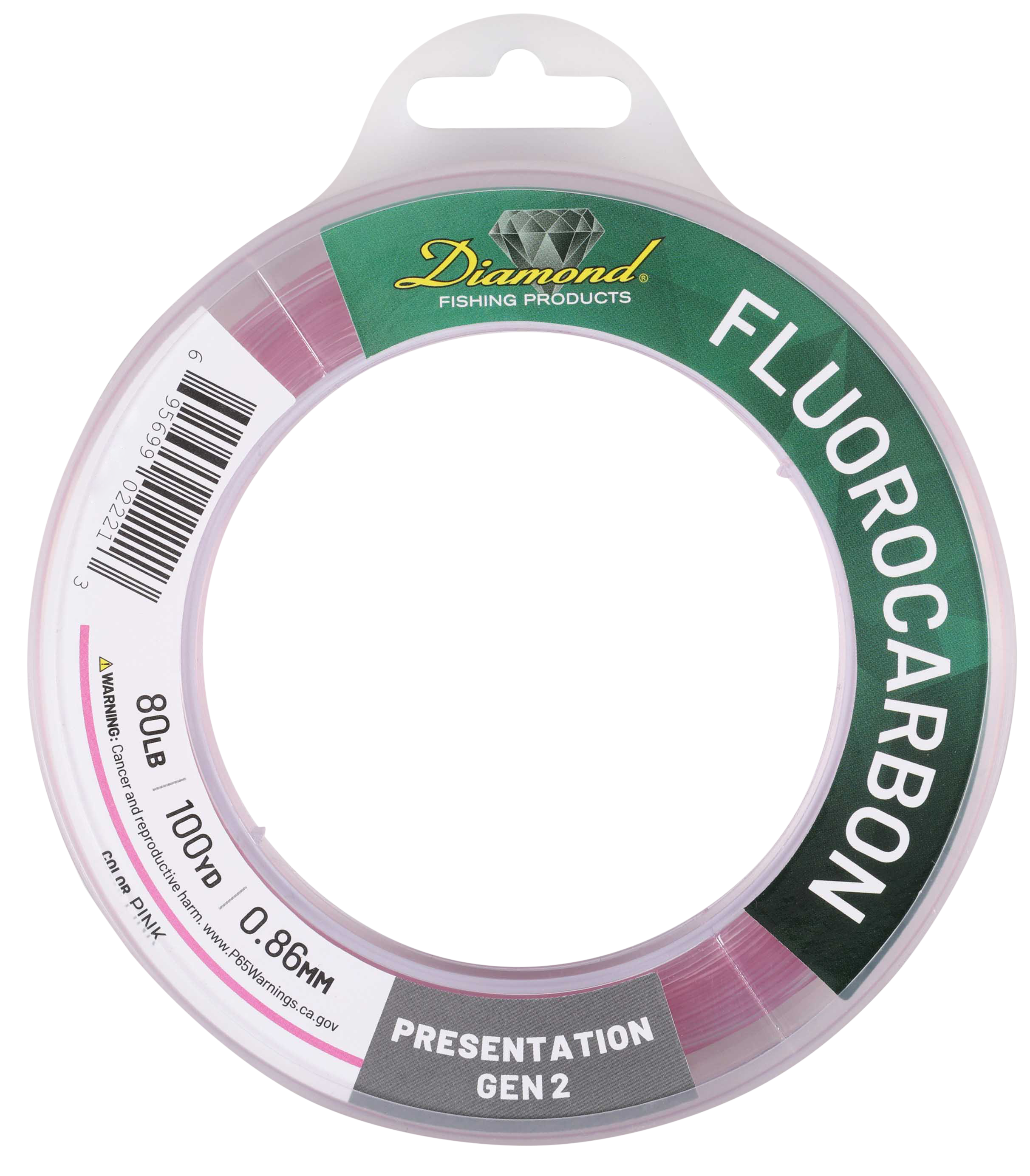 Image of Diamond Presentation Gen 2 Fluorocarbon - Pink - 25 Yards - 30 lb.