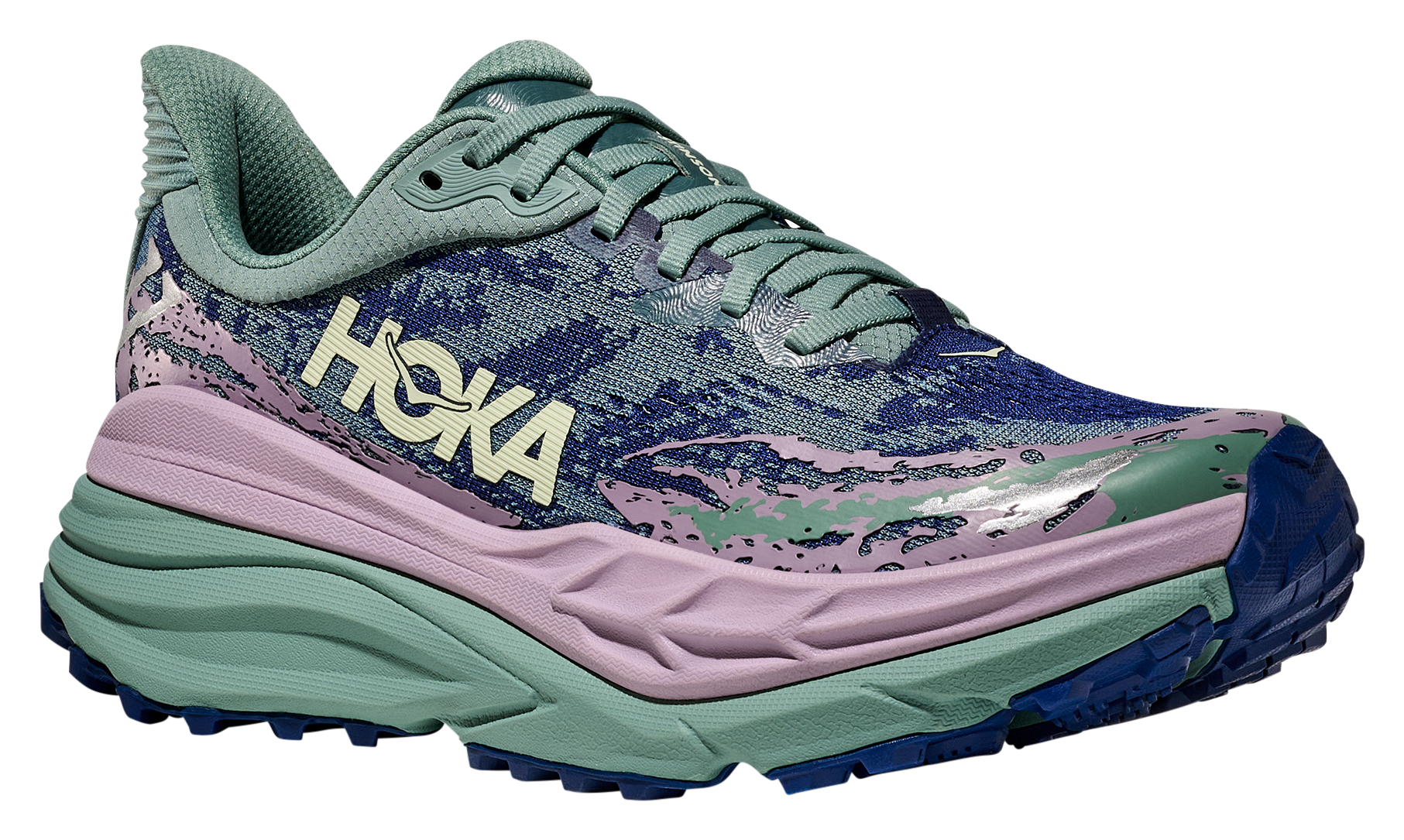Image of HOKA Stinson ATR 7 Running Shoes for Women - Rosemary Fragrant Lilac