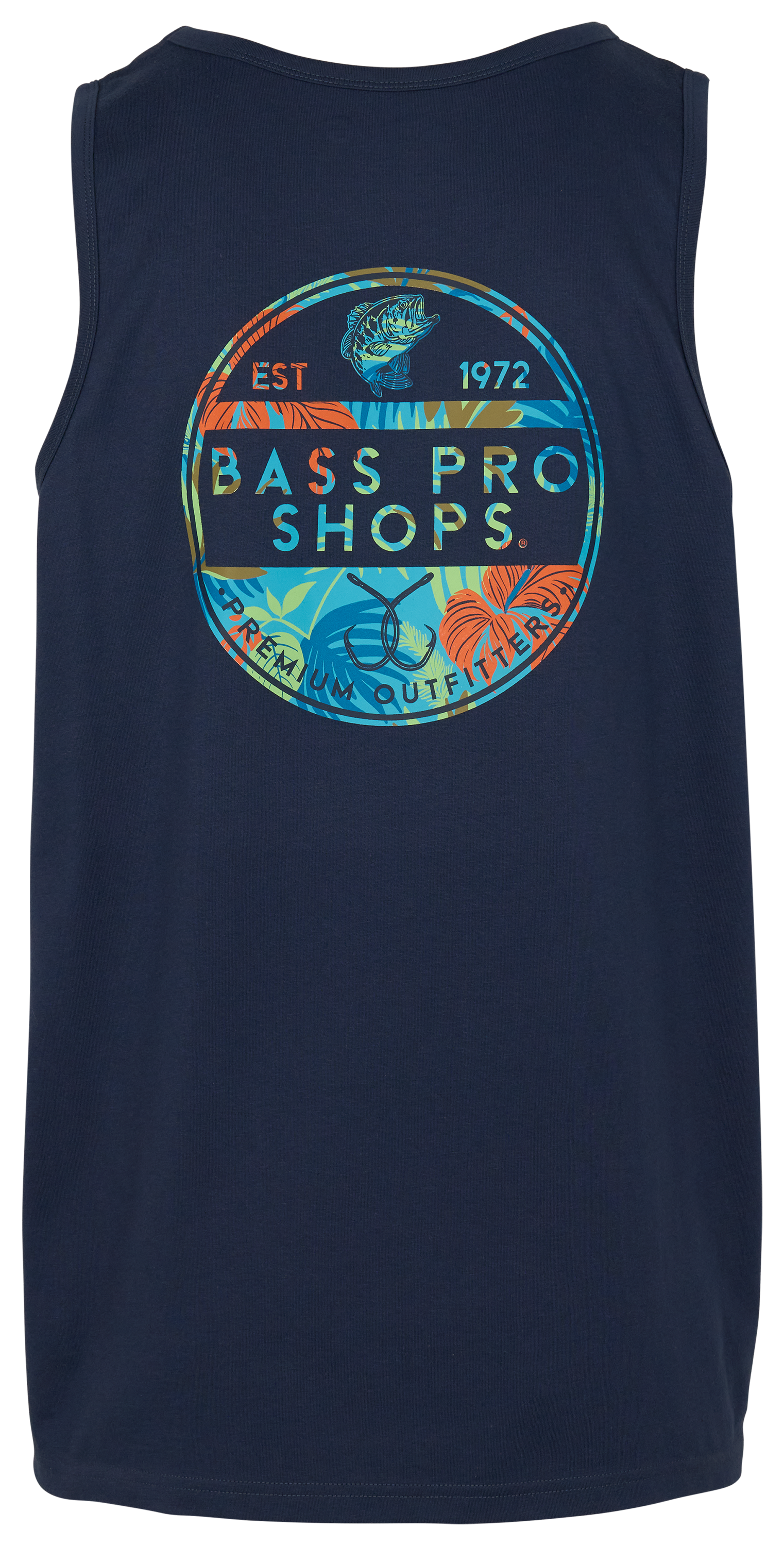 Image of Bass Pro Shops Premium Outfitters Logo Tank - Dress Blues