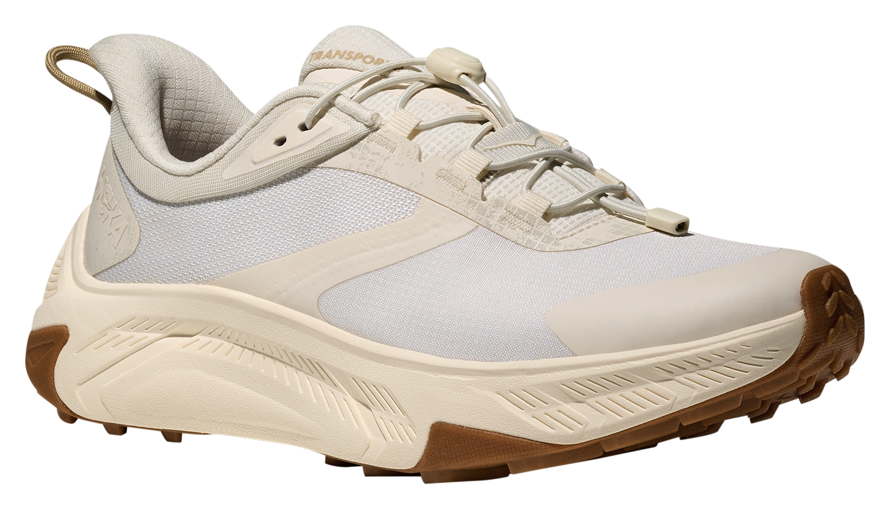 Image of HOKA Transport 2 Hiking Shoes for Women - Alabaster/Alabaster - 8M