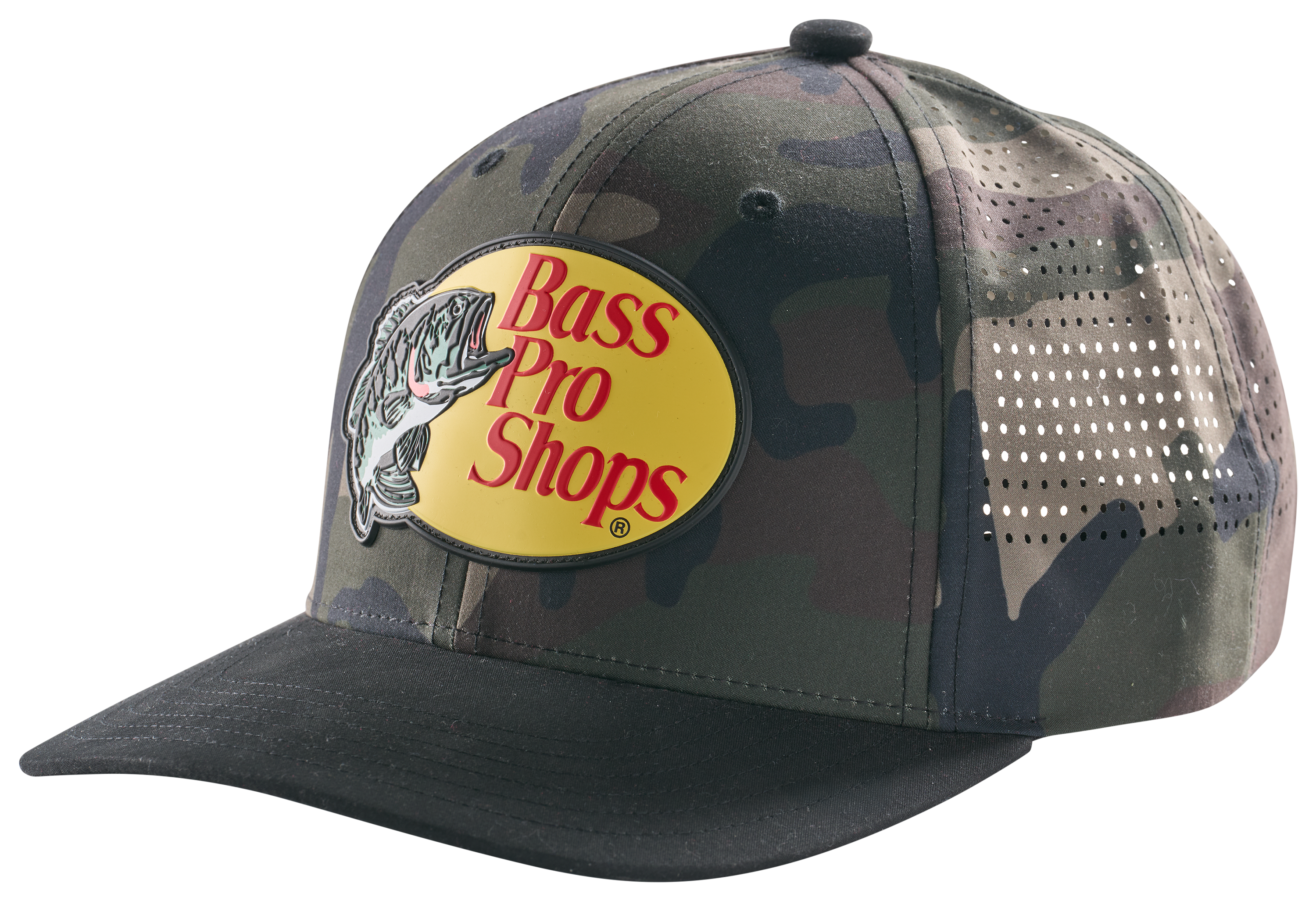 Image of Bass Pro Shops Performance Mesh-Back Cap - Camo