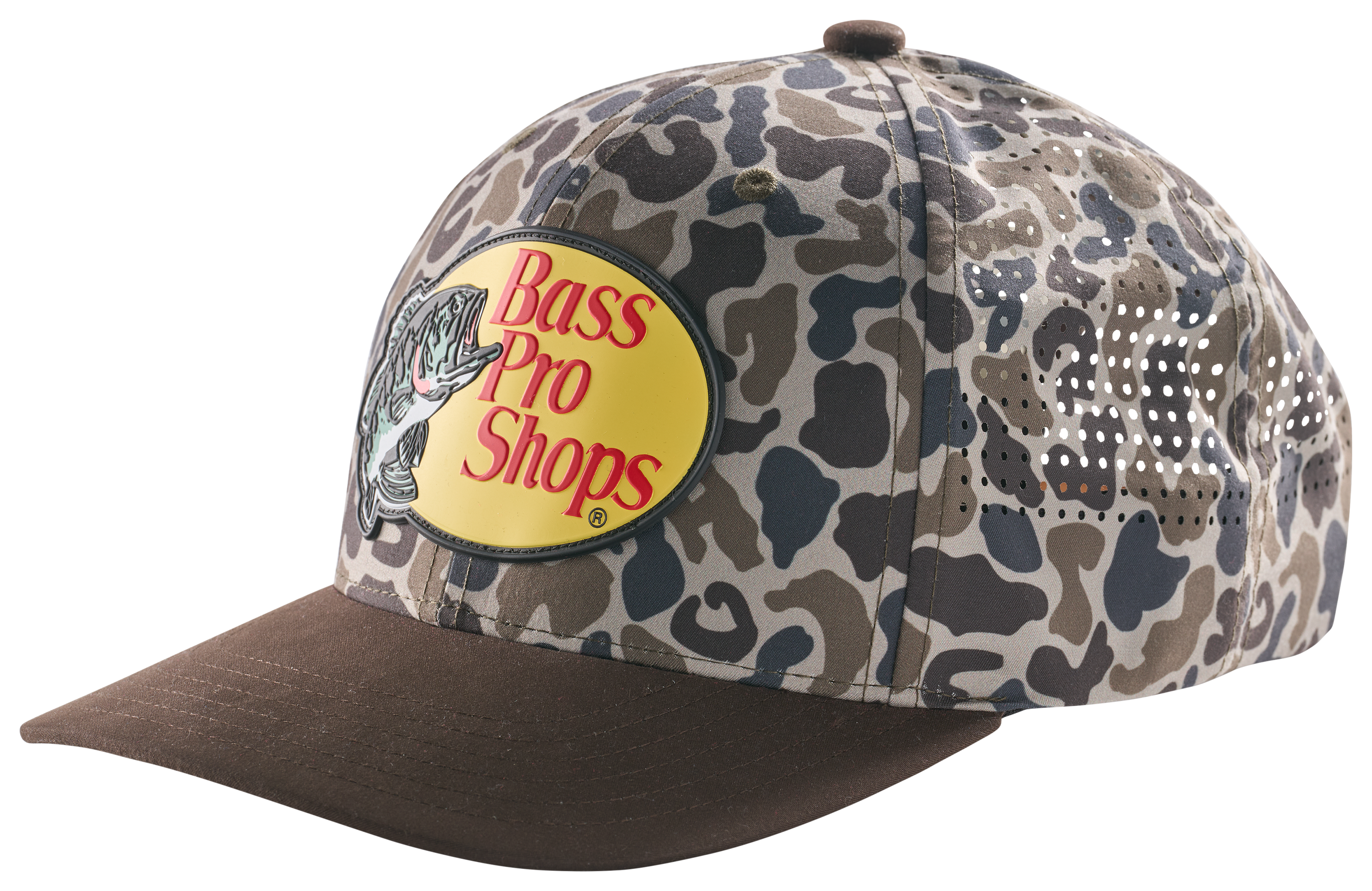 Image of Bass Pro Shops Performance Mesh-Back Cap - Duck Camo