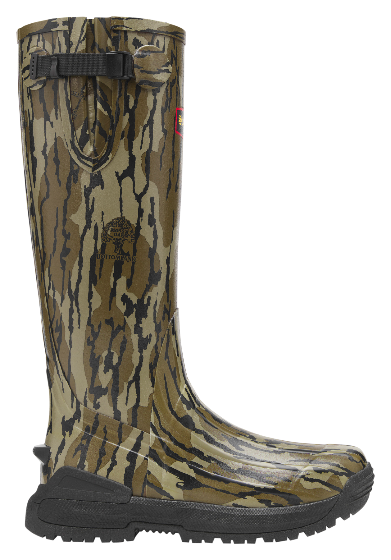 Image of LaCrosse Burly Aero Hunting Boots for Men - Mossy Oak Bottomland - 10M