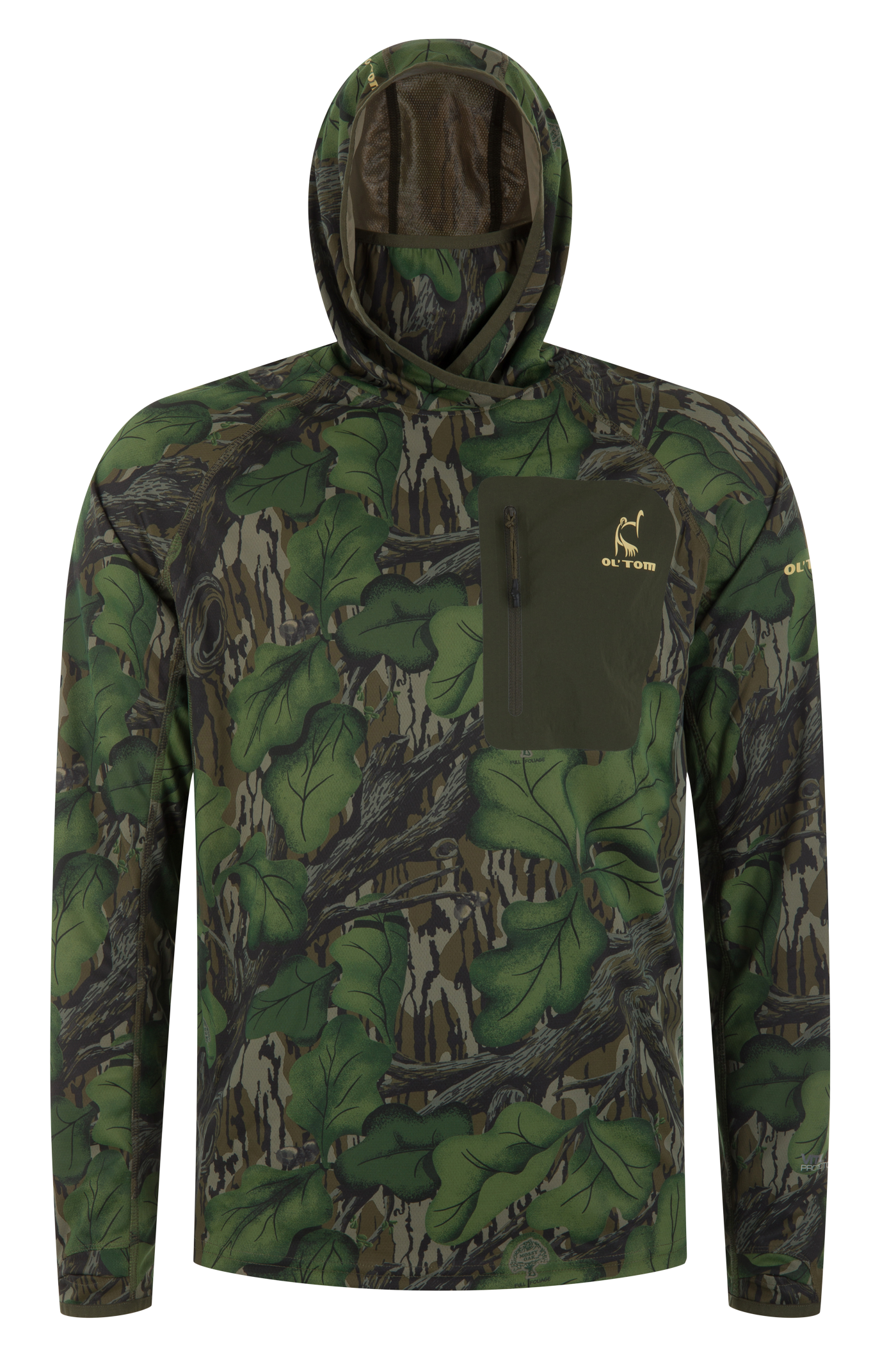 Image of Ol' Tom Early Bird Gator Hoodie - Mossy Oak Full Foliage