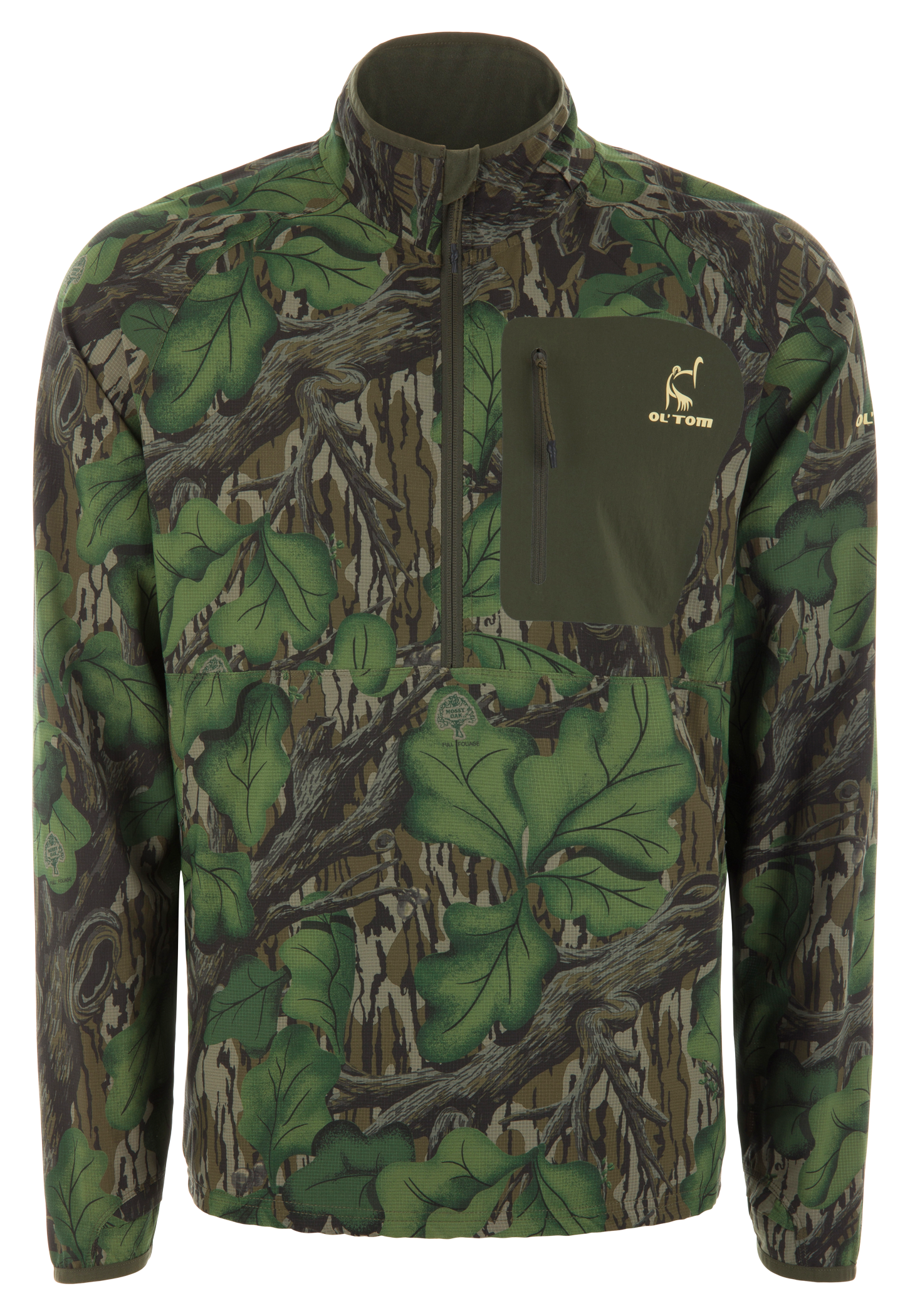 Kjelvik heren hoodie groen online bestellen