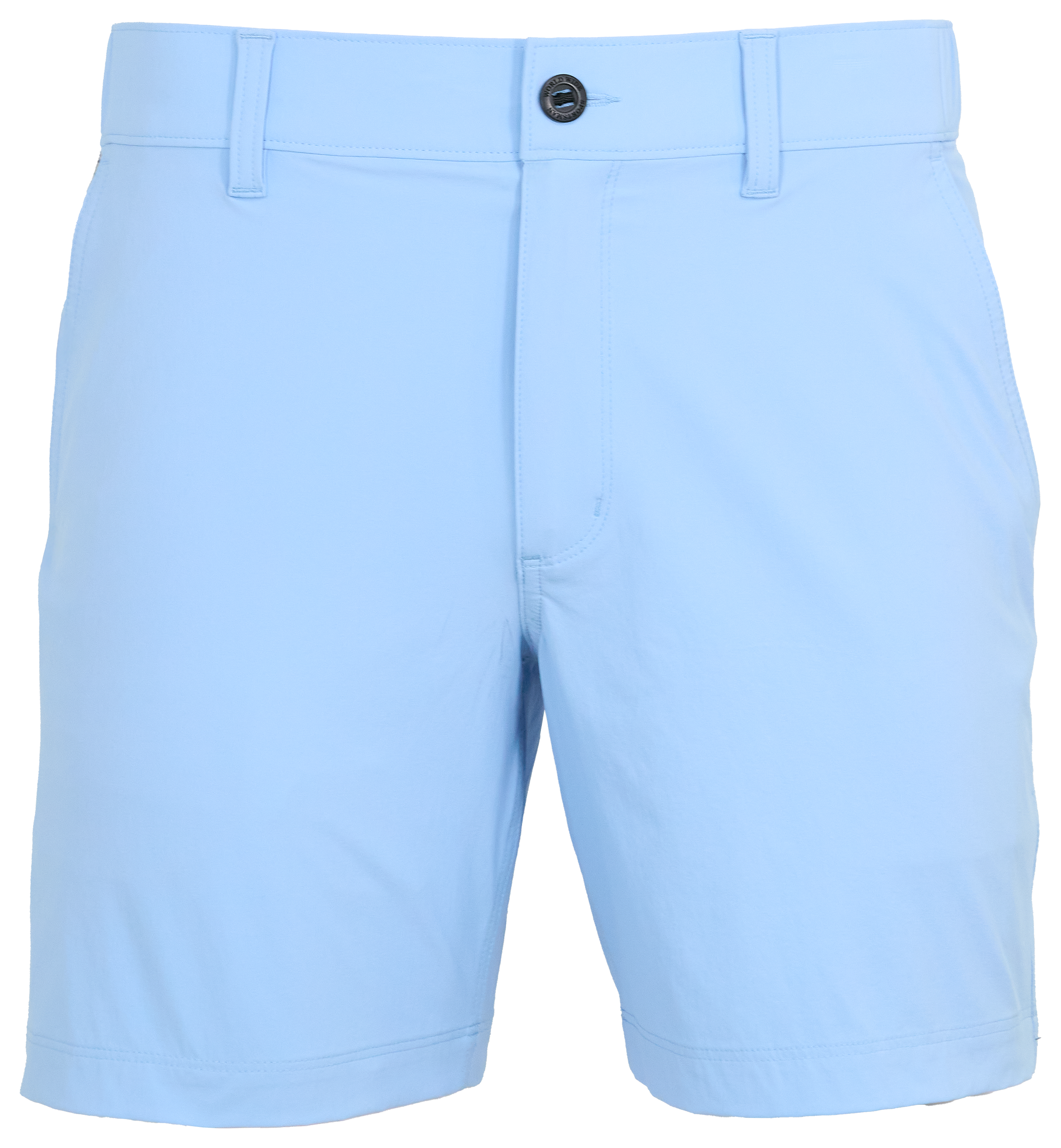 Image of "World Wide Sportsman Shoreline 7"" UPF 50+ Shorts - Blue Bell - 32"
